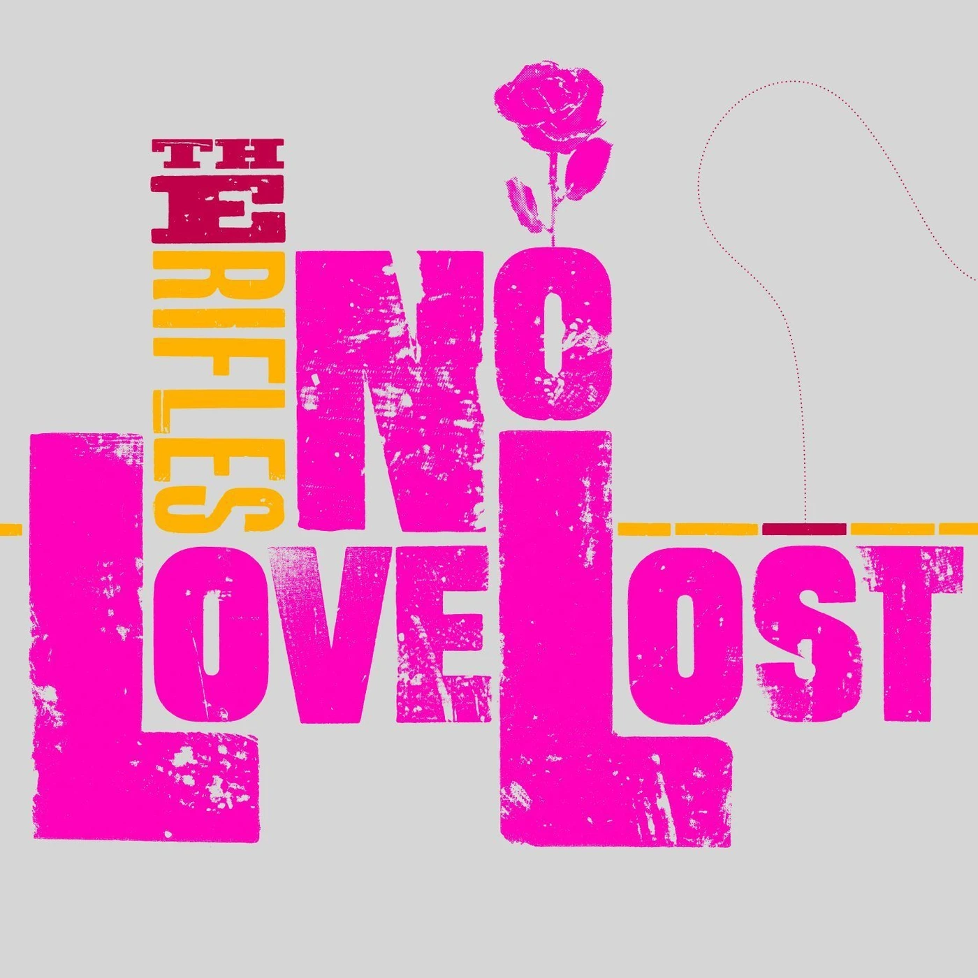 Rifles NO LOVE LOST (RE MASTERED) Vinyl Record