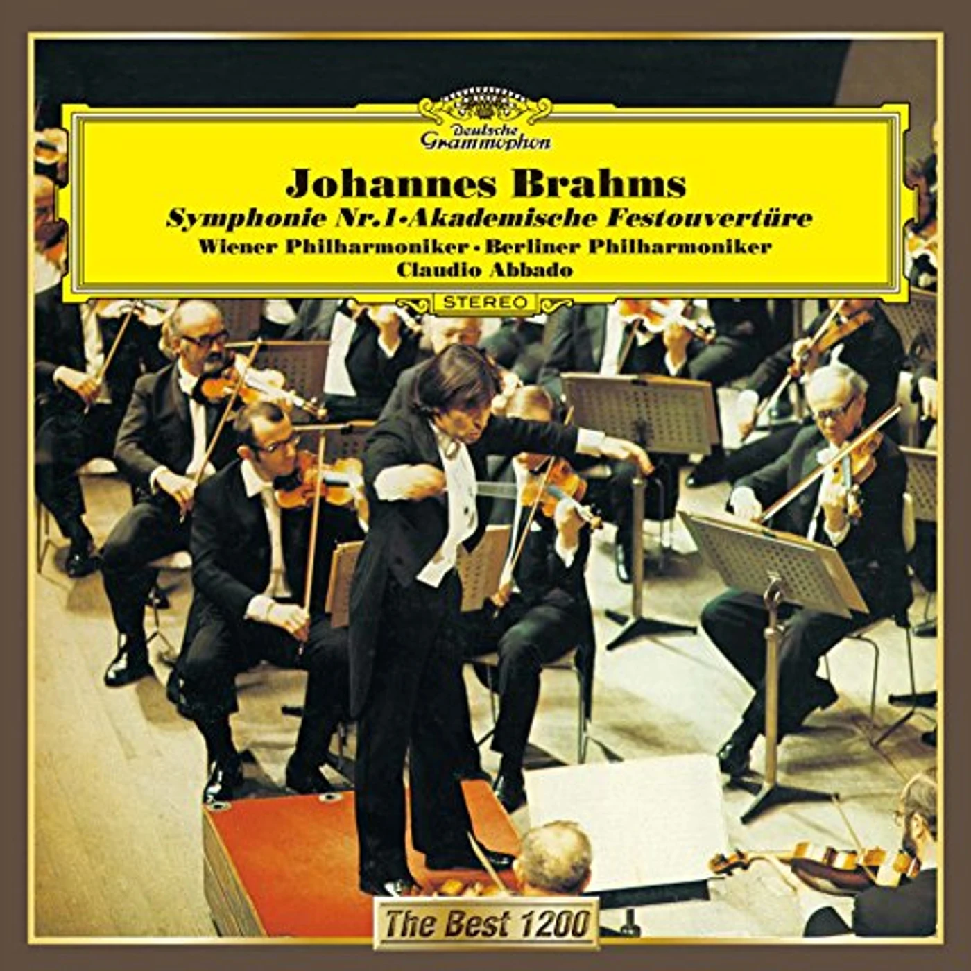 Claudio Abbado BRAHMS: SYMPHONY NO. 1. ACADEMIC CD