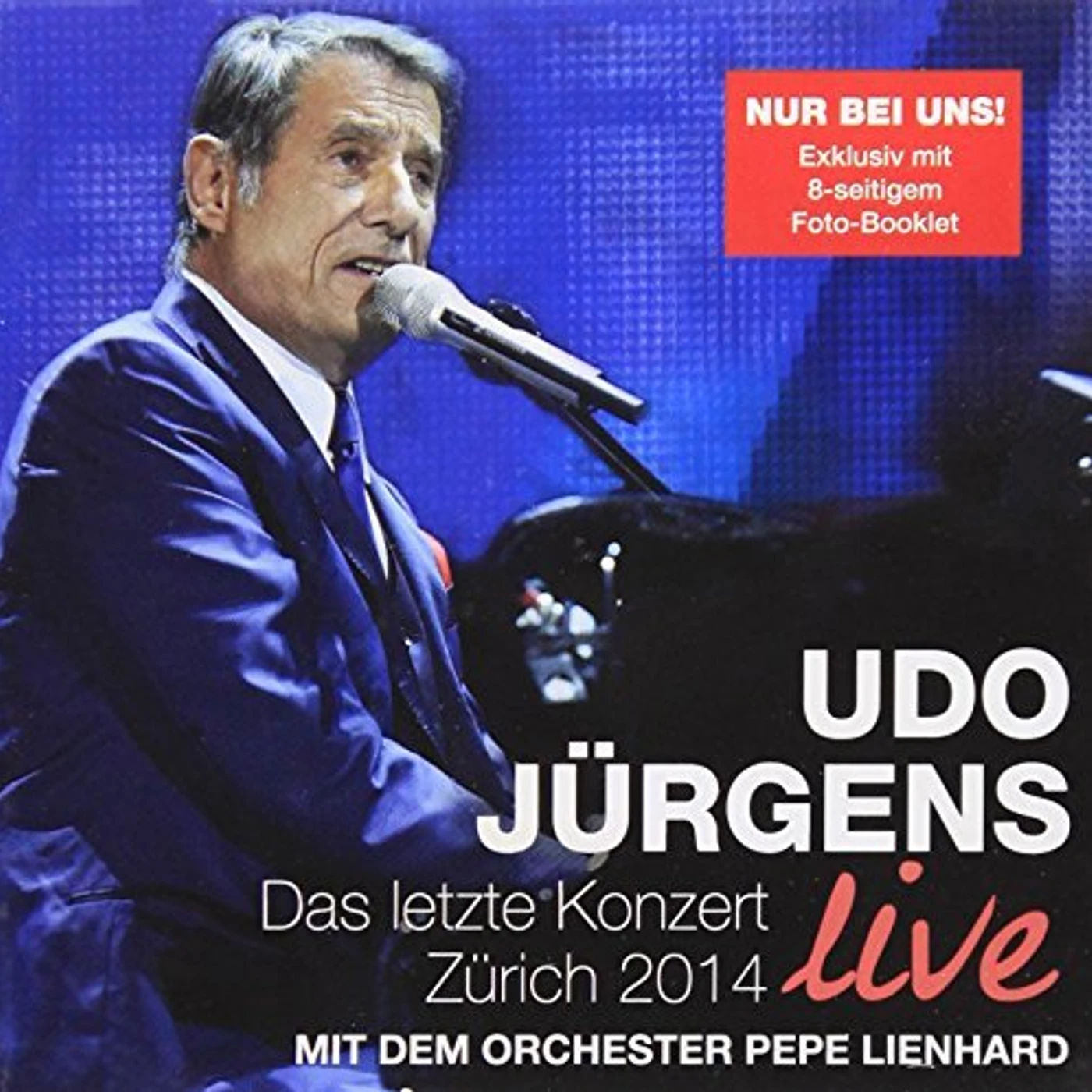 Udo Jürgens DAS LETZTE KONZERT-ZURICH 2014 (LIVE) CD