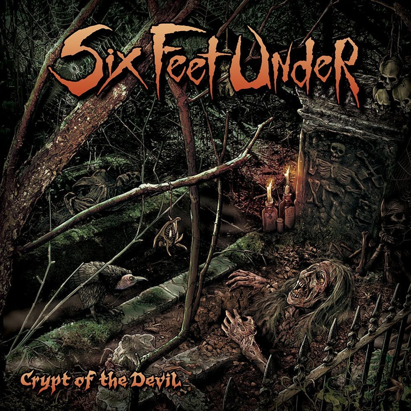 Six Feet Under Crypt of the Devil Vinyl Record