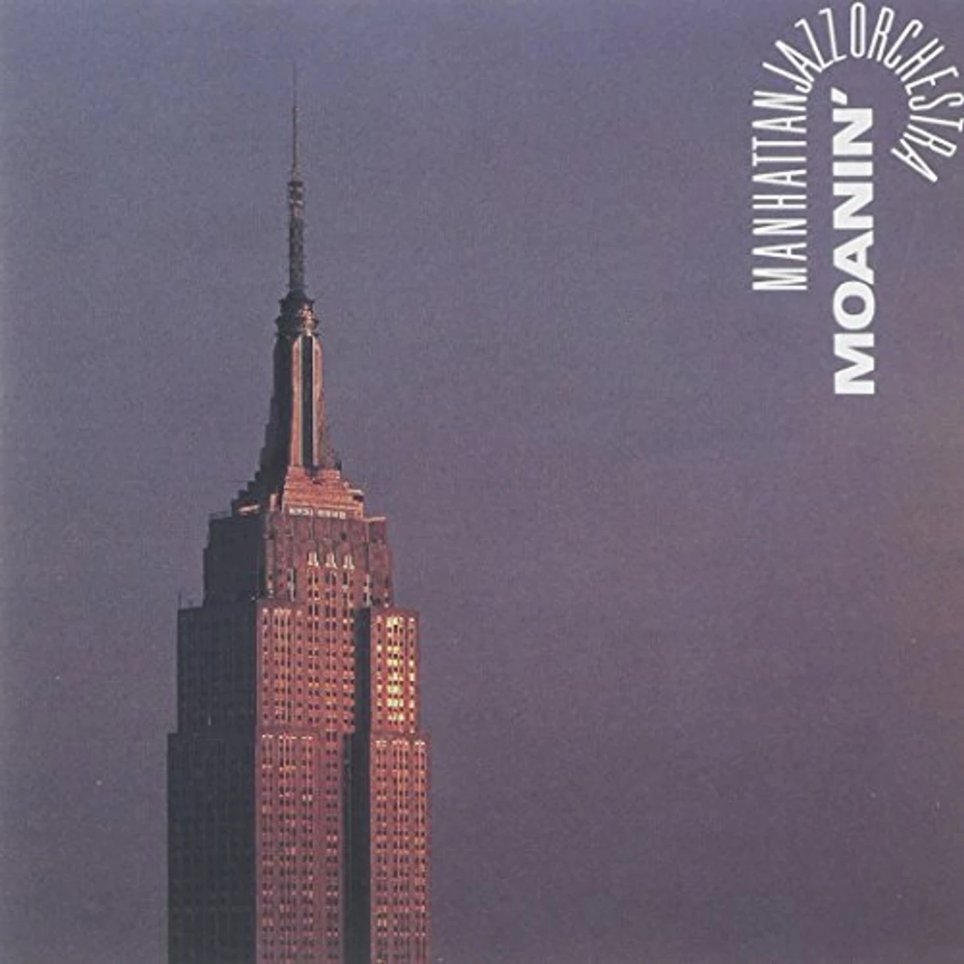 Manhattan Jazz Orchestra MOANIN' CD