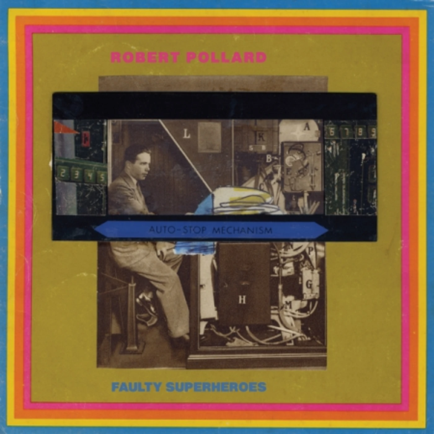Robert Pollard Faulty Superheroes Vinyl Record