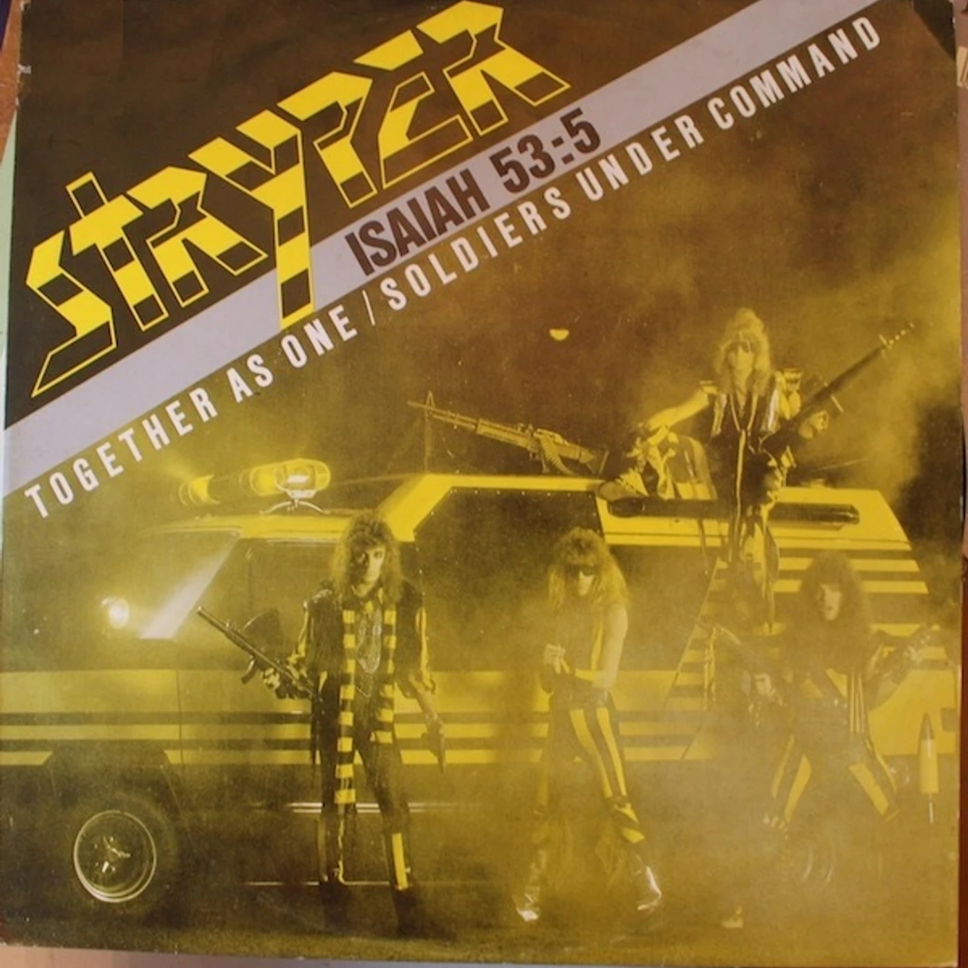 Stryper TOGETHER AS ONE / SOLDIERS UNDER COMMAND Vinyl Record