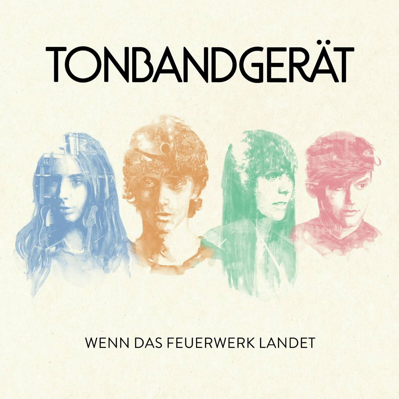 Tonbandgerät Wenn das Feuerwerk landet Vinyl Record
