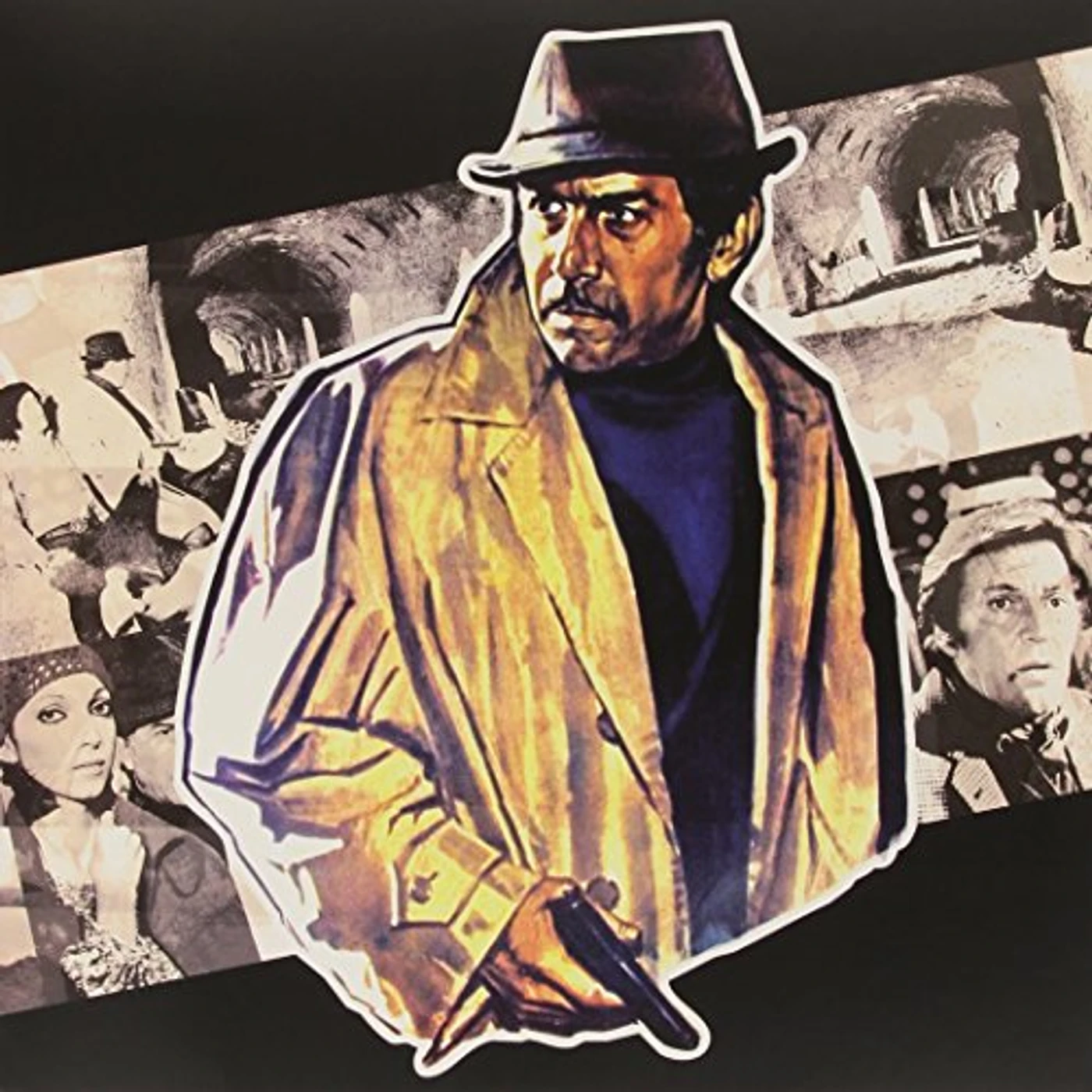 Stelvio Cipriani LA POLIZIA RINGRAZIA Vinyl Record