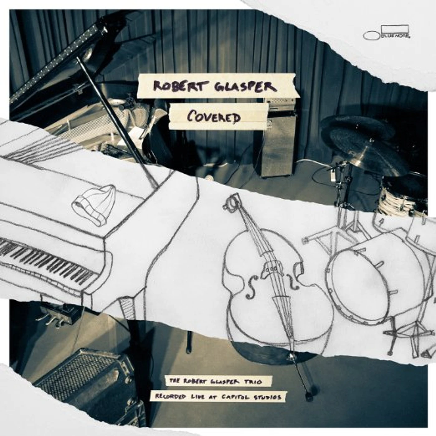 Robert Glasper COVERED (RECORDED LIVE AT CAPITOL STUDIOS) CD