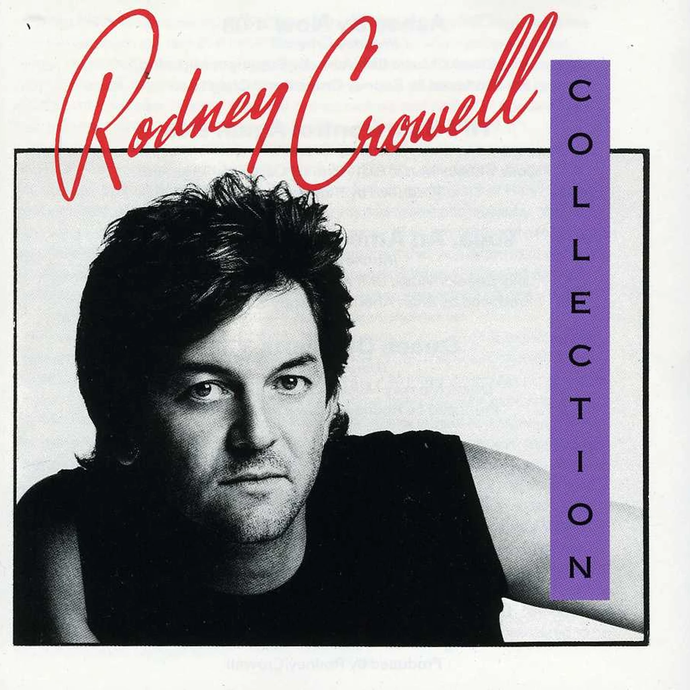 Rodney Crowell GREATEST HITS CD