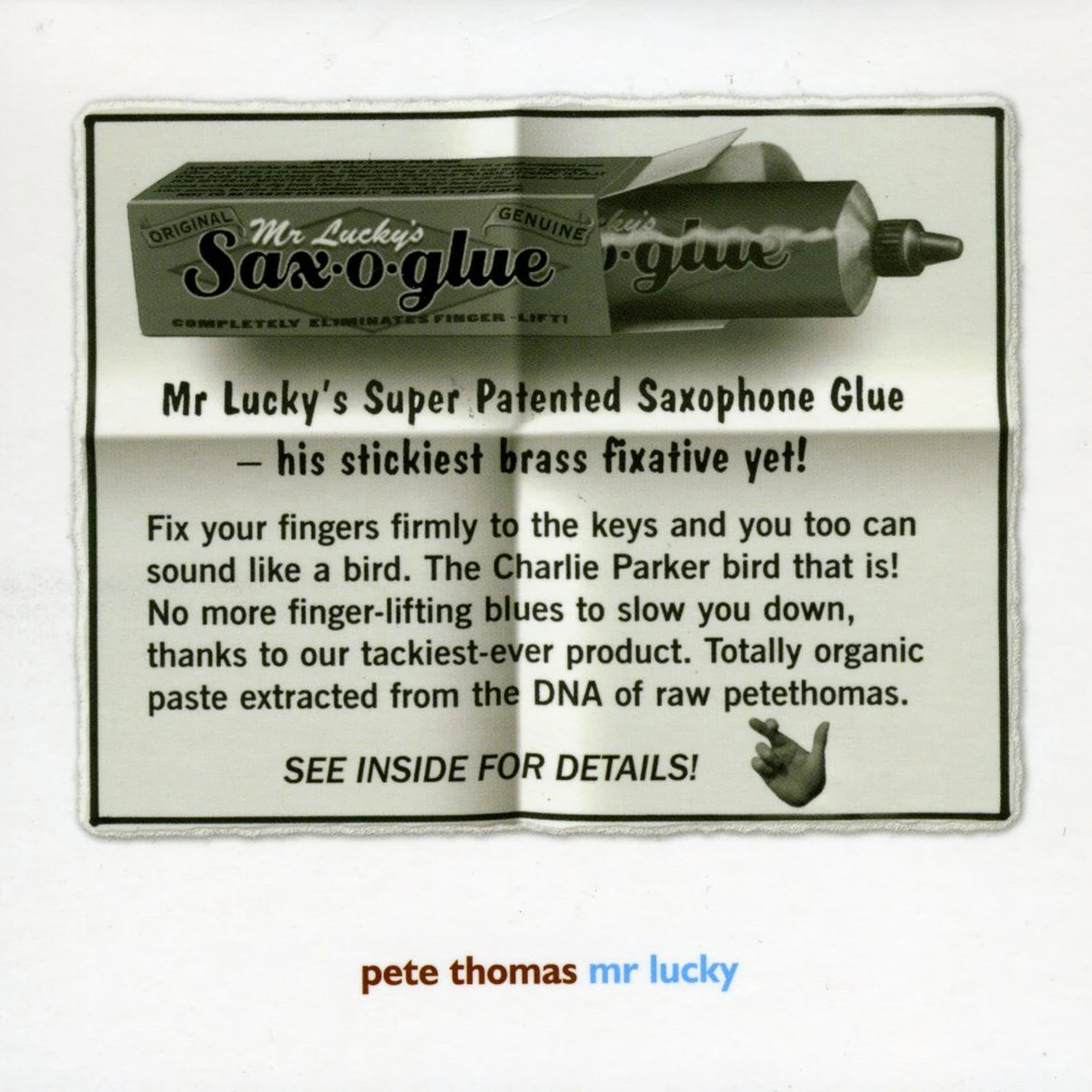 Pete Thomas MR LUCKY CD