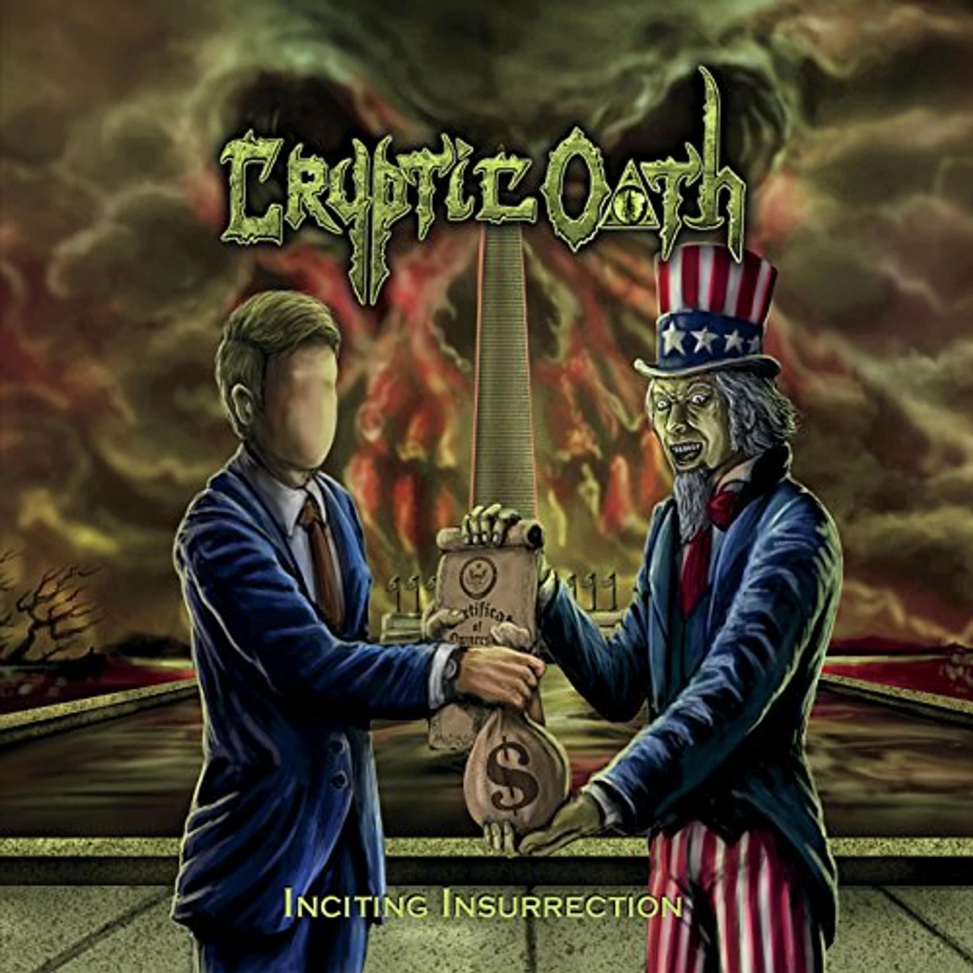 Cryptic Oath INCITING INSURRECTION CD