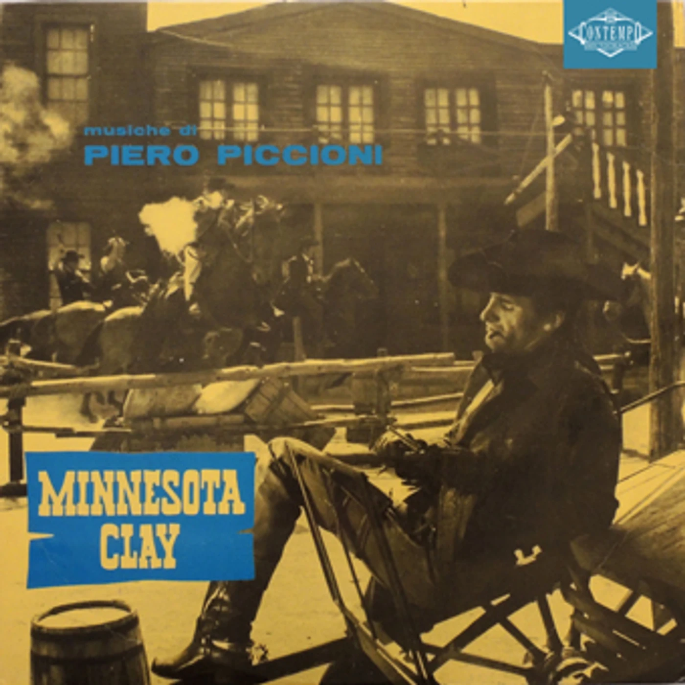 Piero Piccioni MINNESOTA CLAY Original Soundtrack Vinyl Record