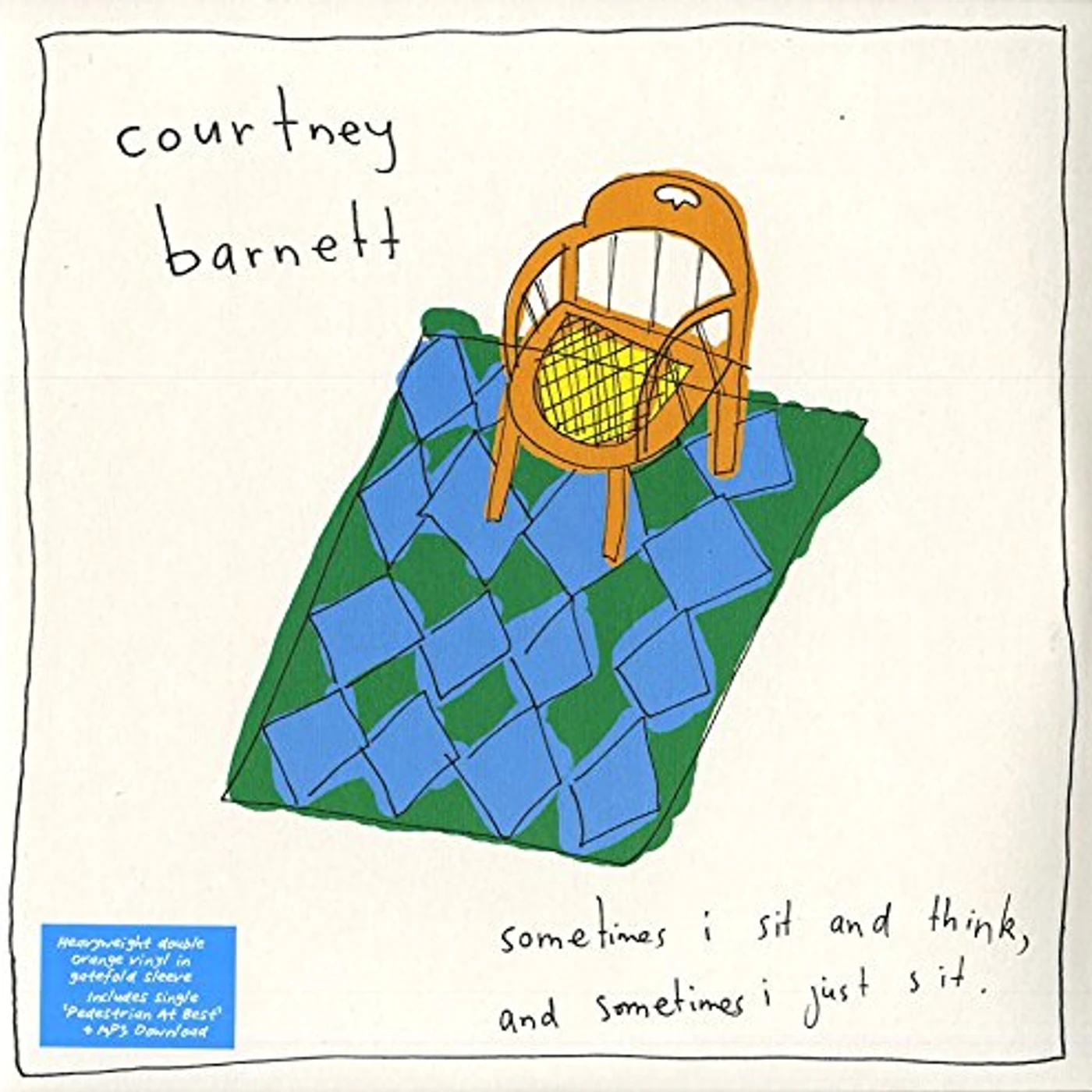 Courtney Barnett SOMETIMES I SIT & THINK & SOME (FRA) Vinyl Record