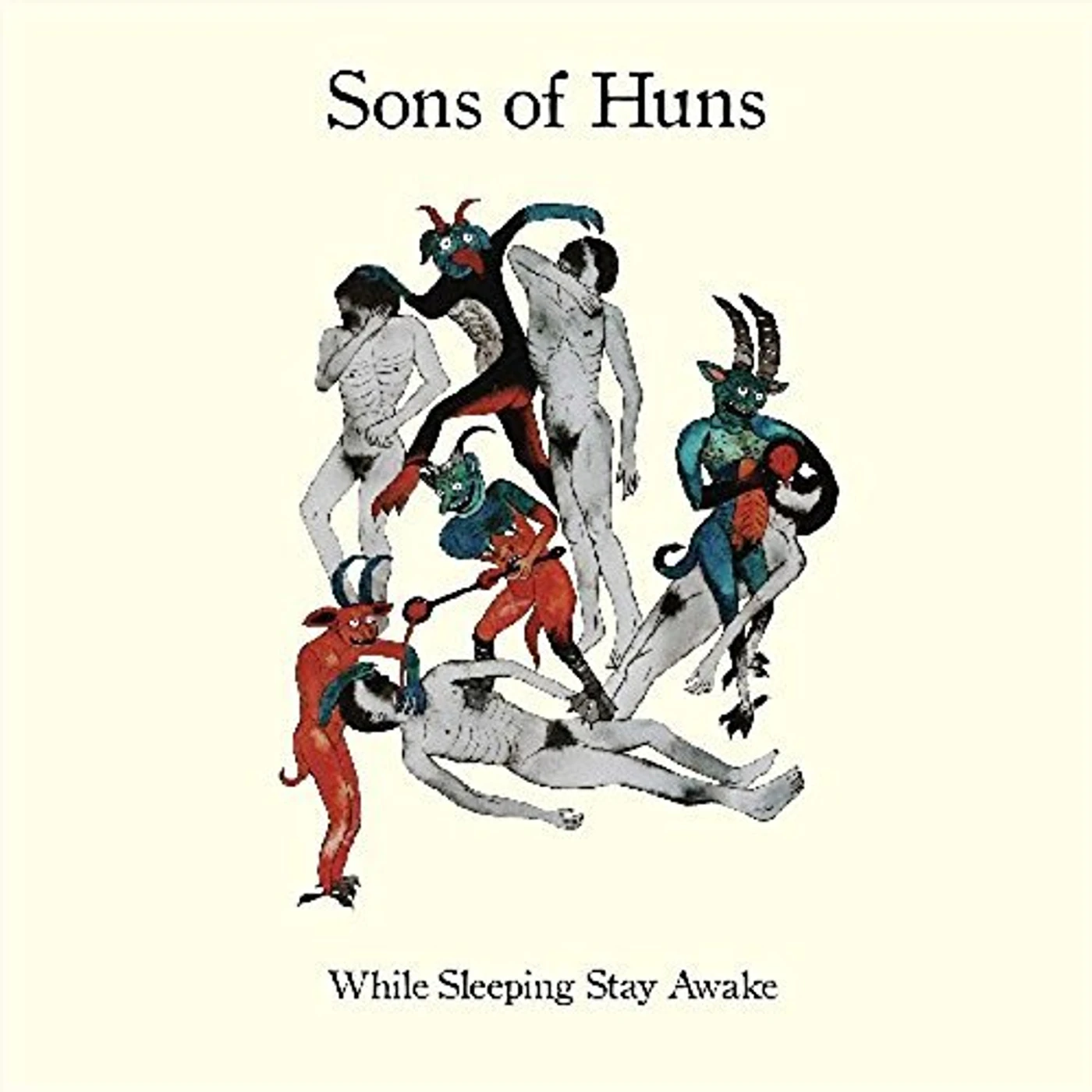 Sons of Huns WHILE SLEEPING STAY AWAKE CD
