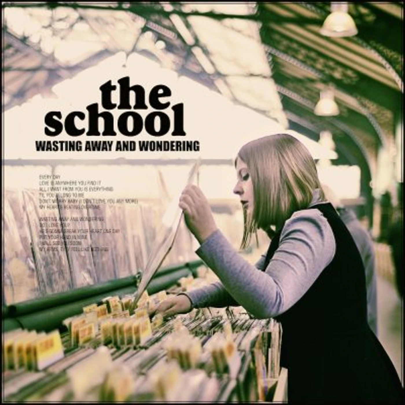The School WASTING AWAY & WONDERING Vinyl Record - Black Vinyl, Limited Edition, Digital Download Included