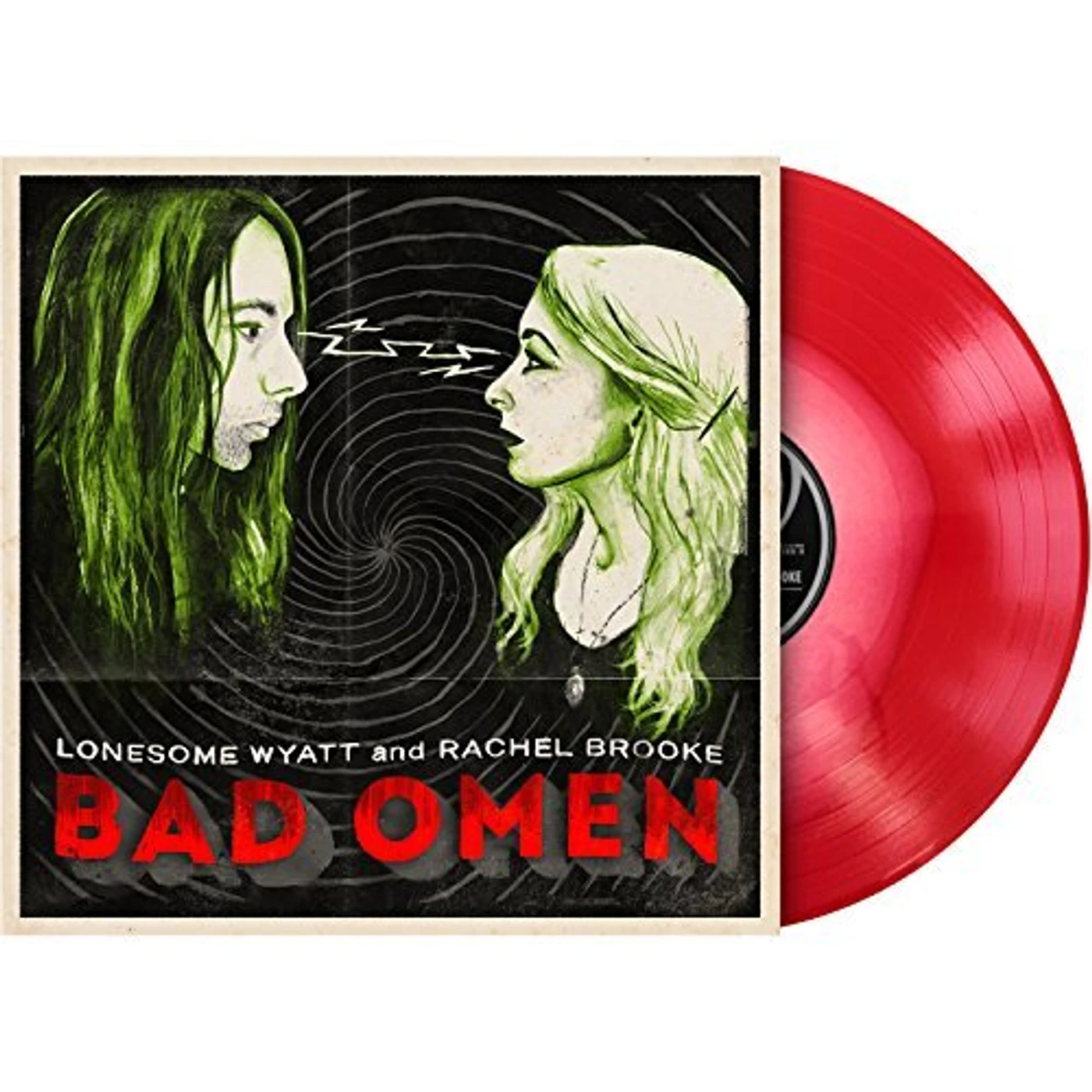 Lonesome Wyatt BAD OMEN (VINYL LP WITH DOWNLOAD CARD) Vinyl Record
