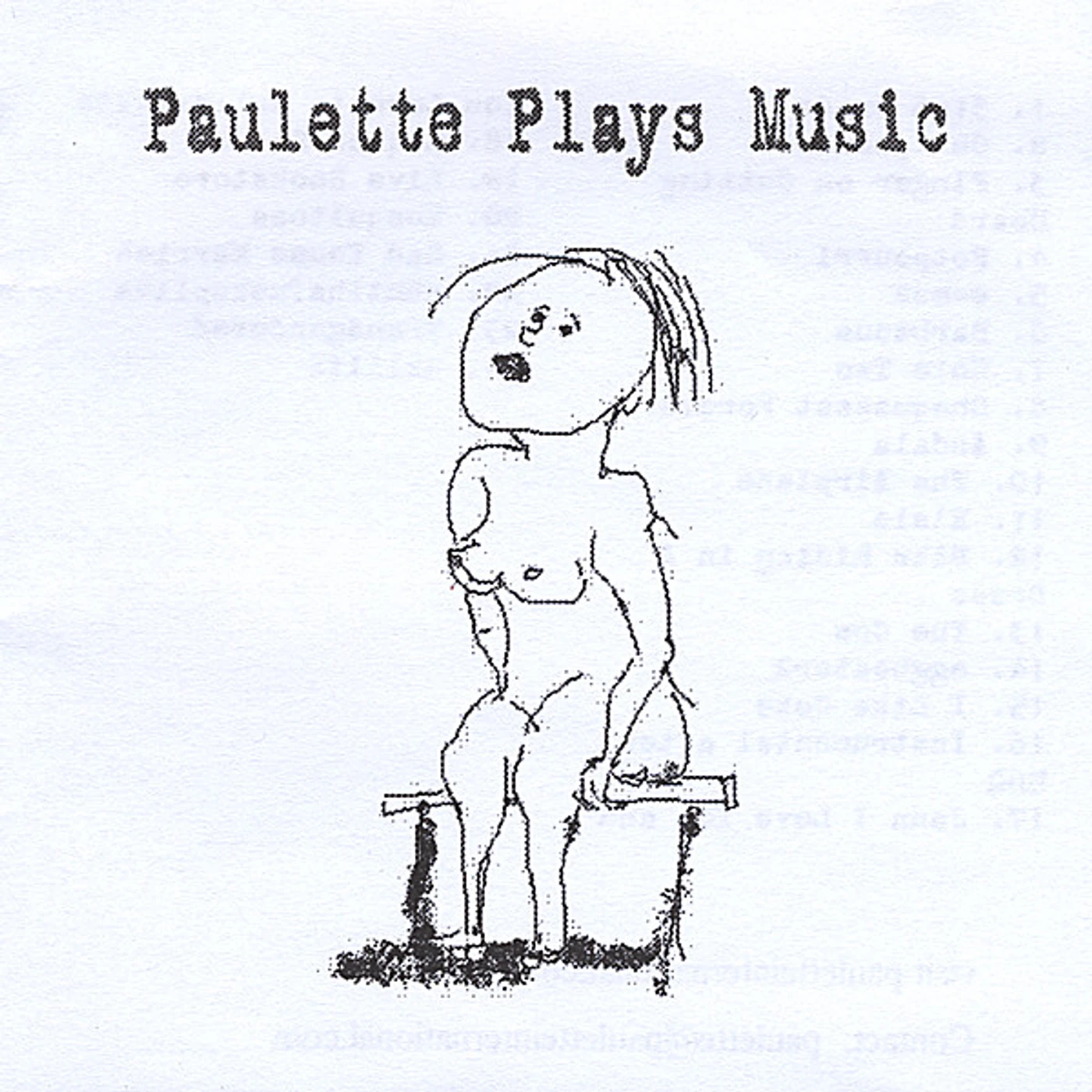 PAULETTE PLAYS MUSIC CD