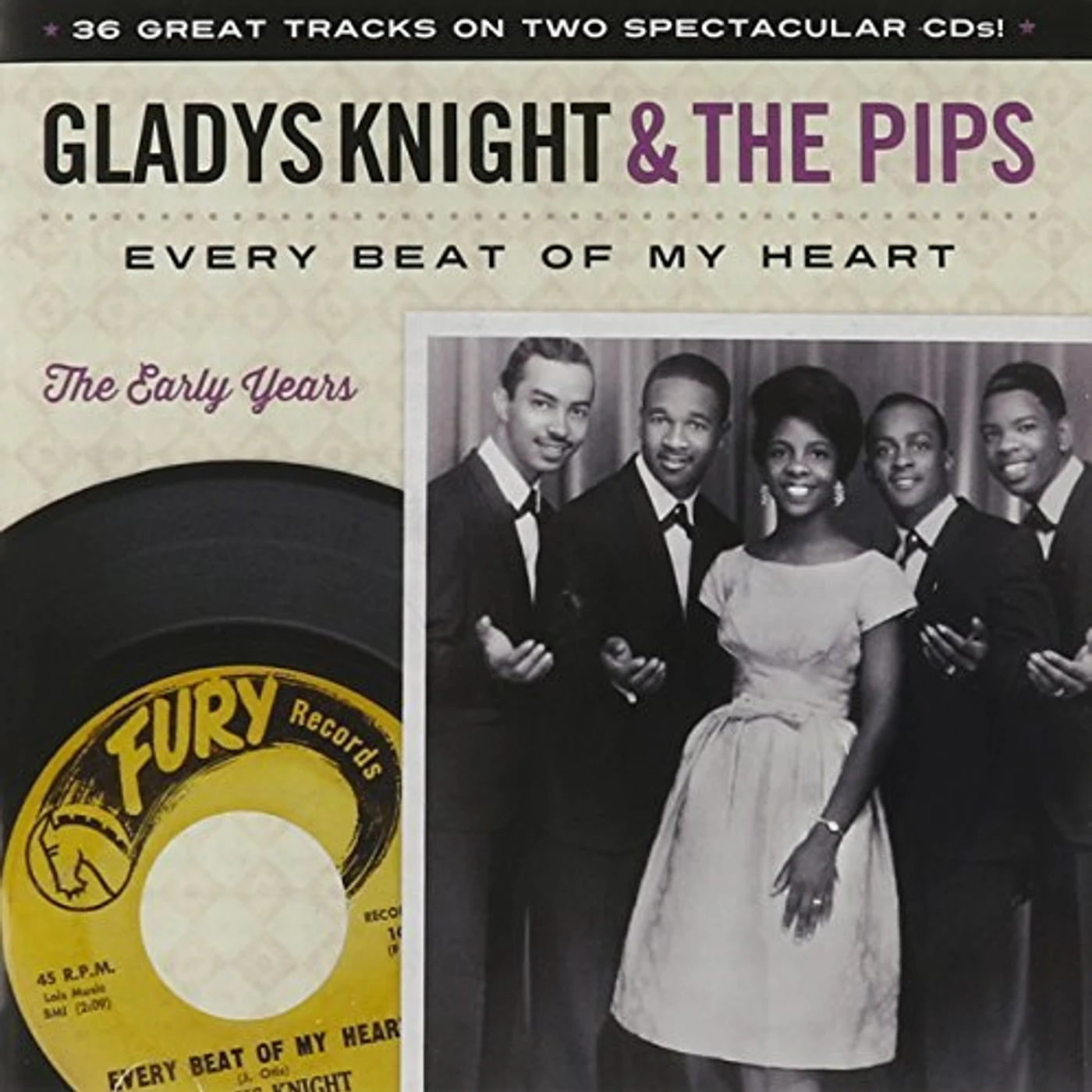 Gladys Knight & The Pips EVERY BEAT OF MY HEART: THE EARLY YEARS CD