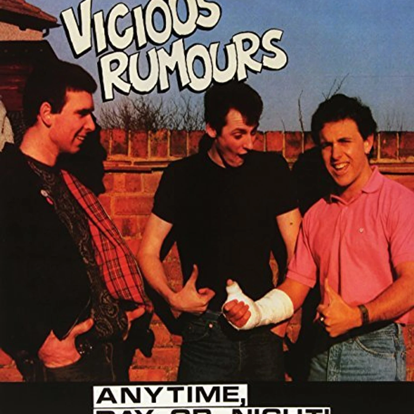 Vicious Rumours ANYTIME DAY OR NIGHT Vinyl Record