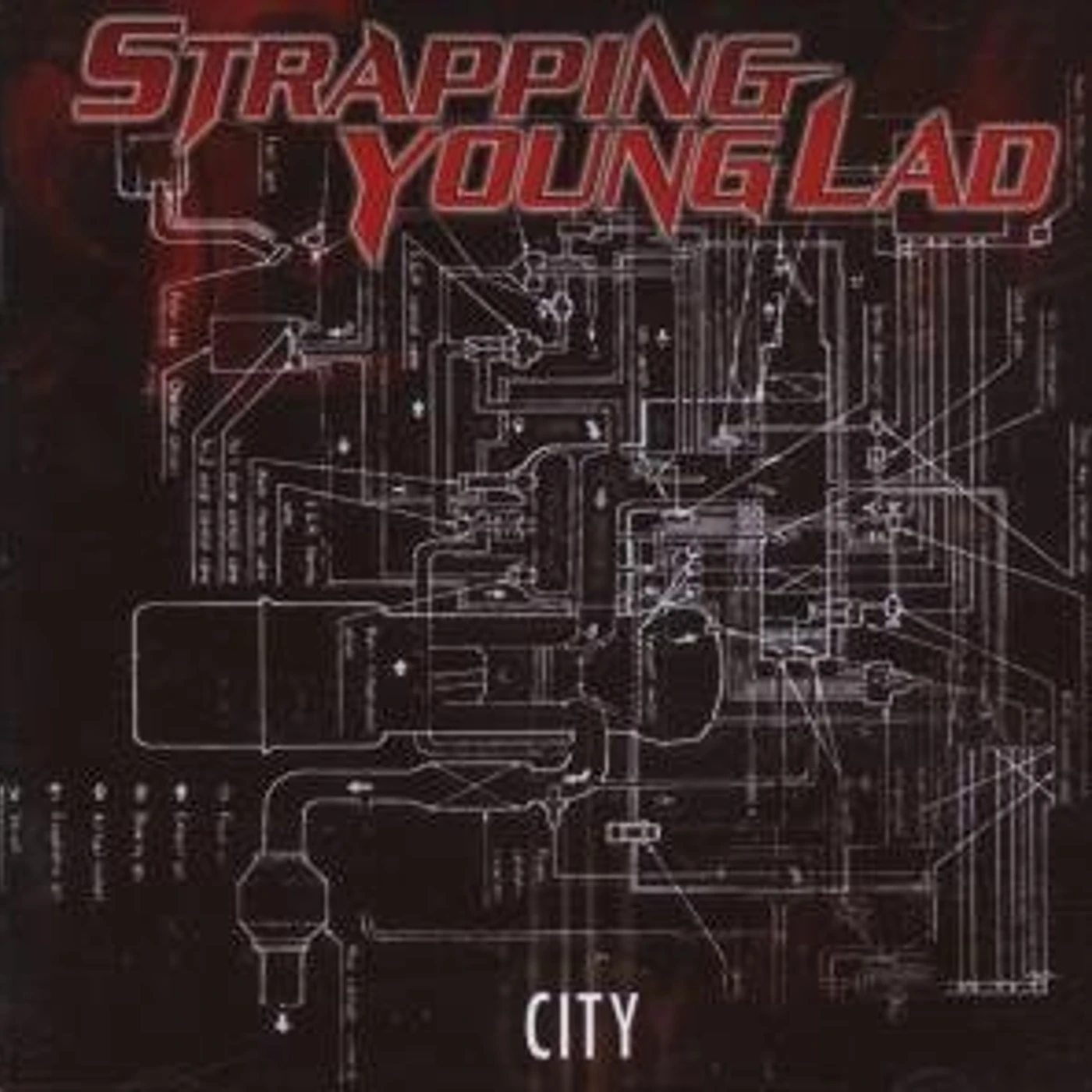 Strapping Young Lad CITY CD