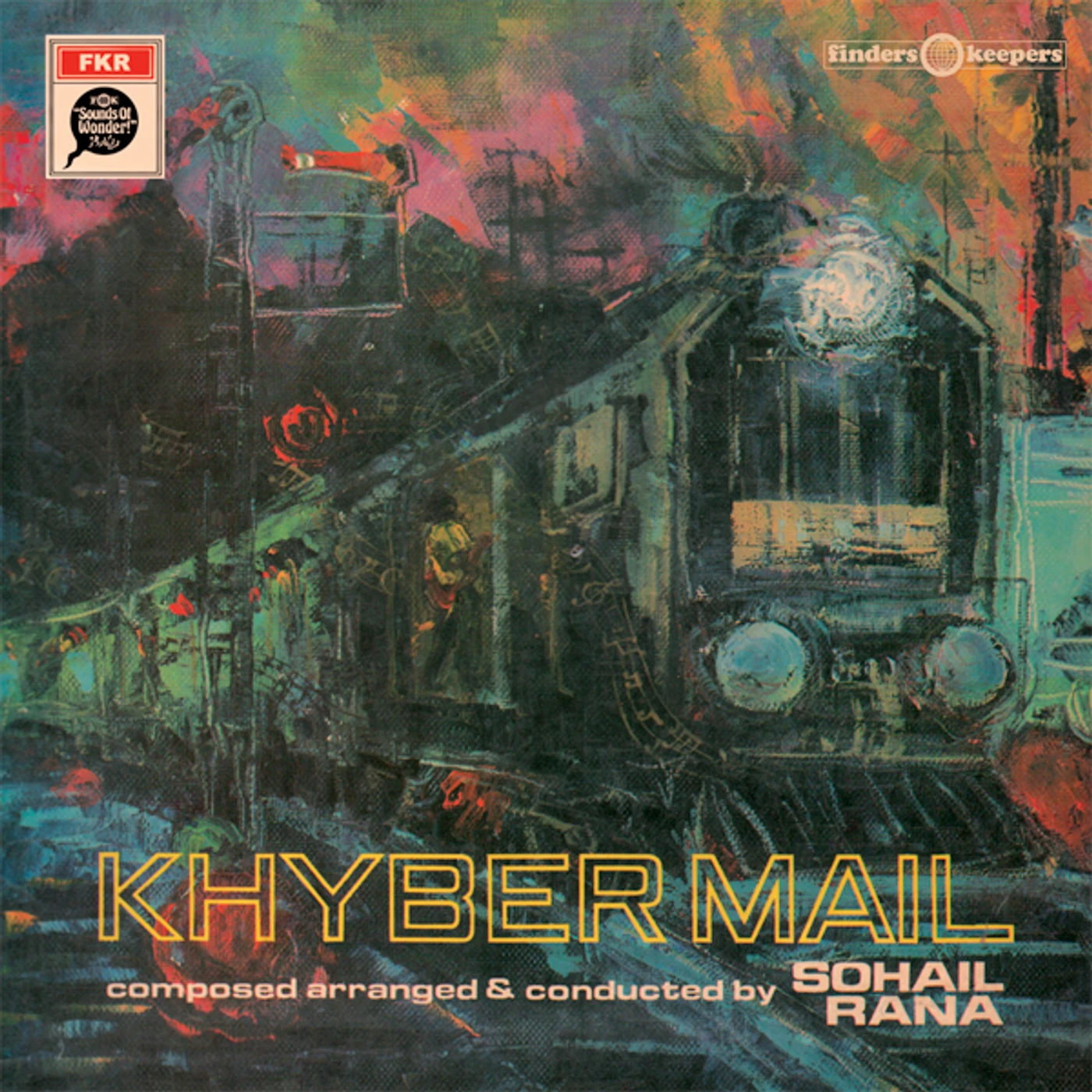 Sohail Rana KHYBER MAIL Vinyl Record - UK Release