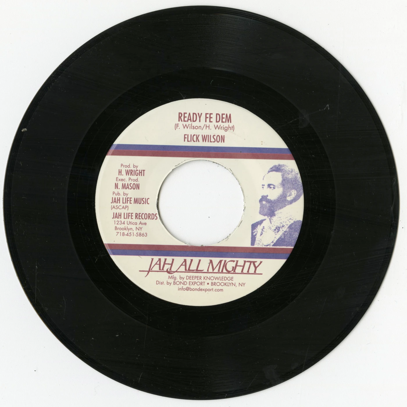 Flick Wilson READY FE DEM Vinyl Record