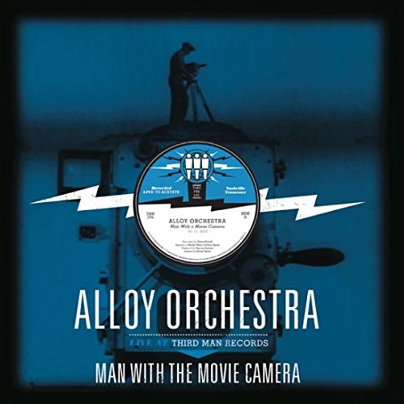 Alloy Orchestra MAN WITH THE MOVIE CAMERA: LIVE AT THIRD MAN Vinyl Record