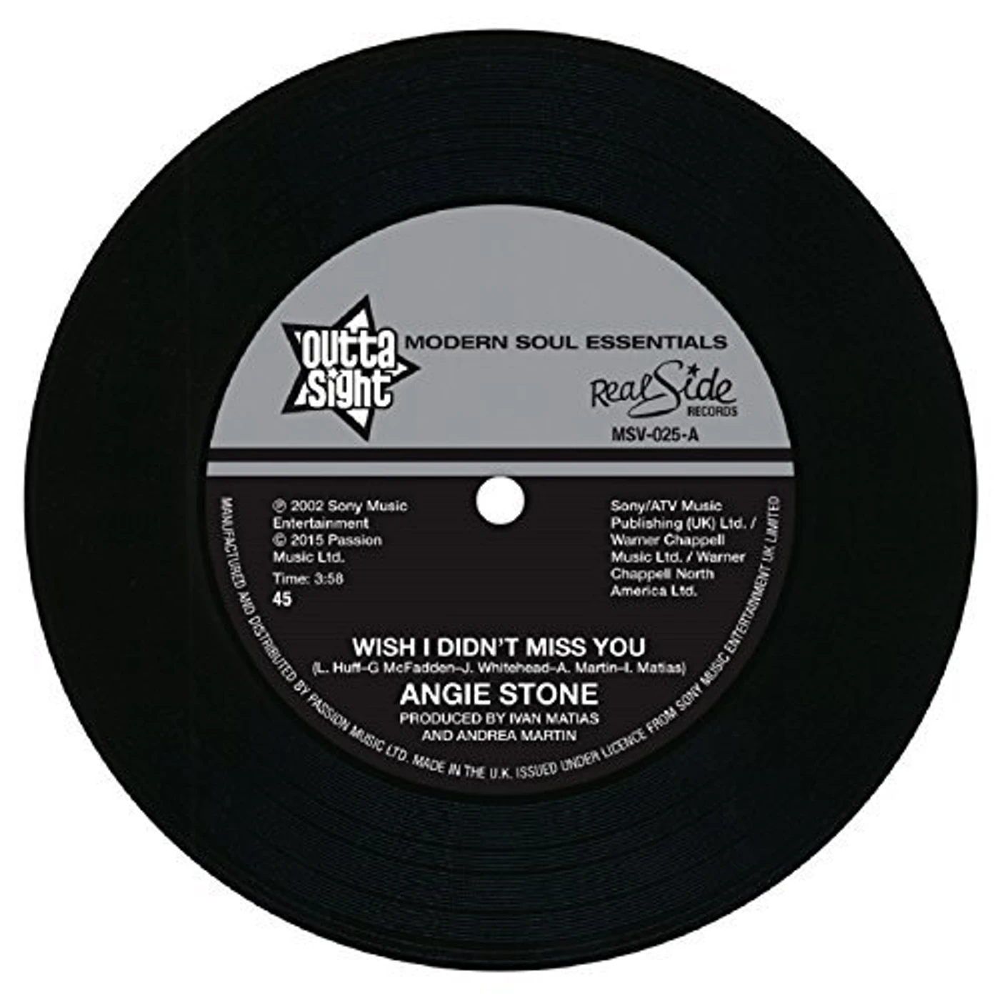 Angie Stone Wish I Didn't Miss You Vinyl Record