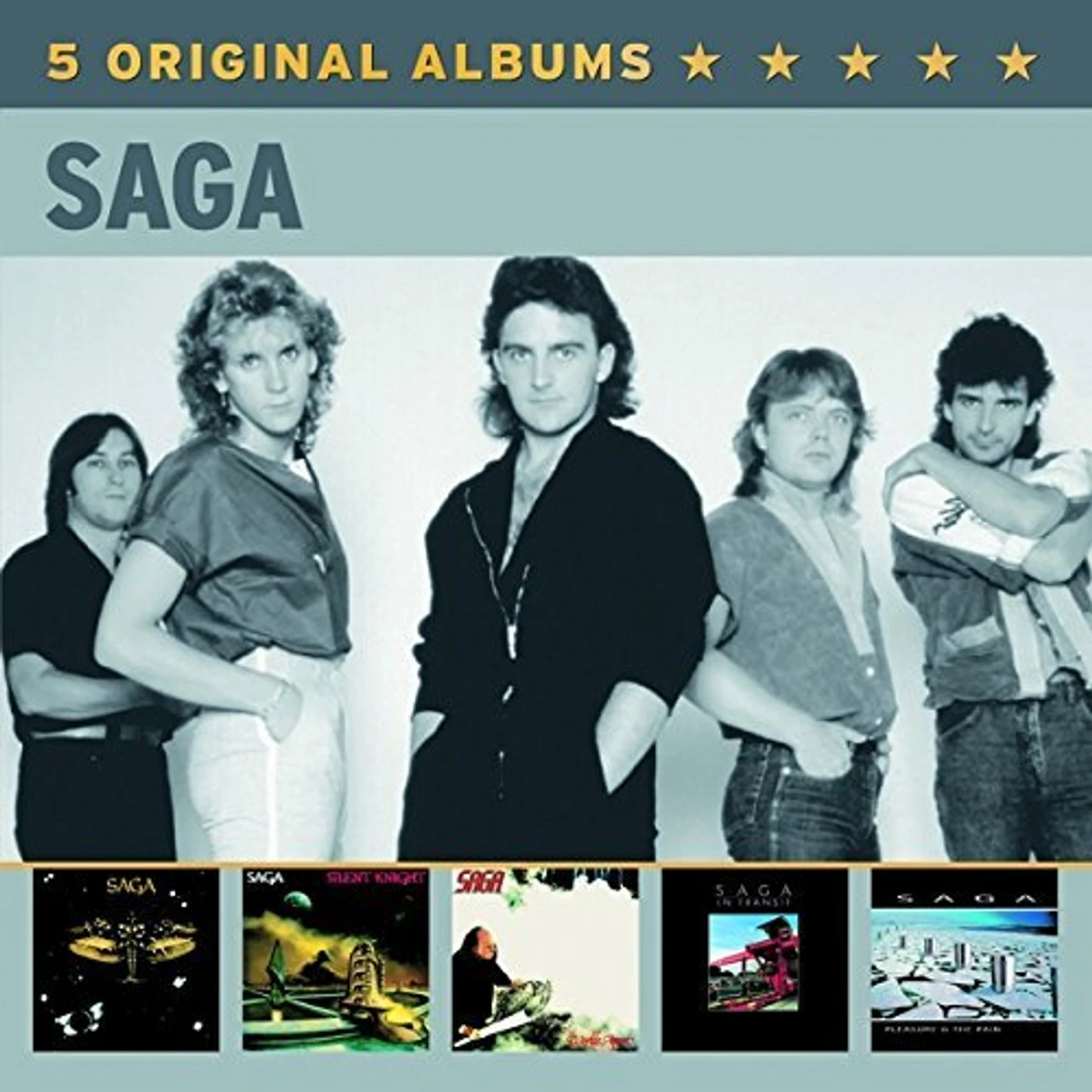 Saga 5 ORIGINAL ALBUMS VOL.2 CD