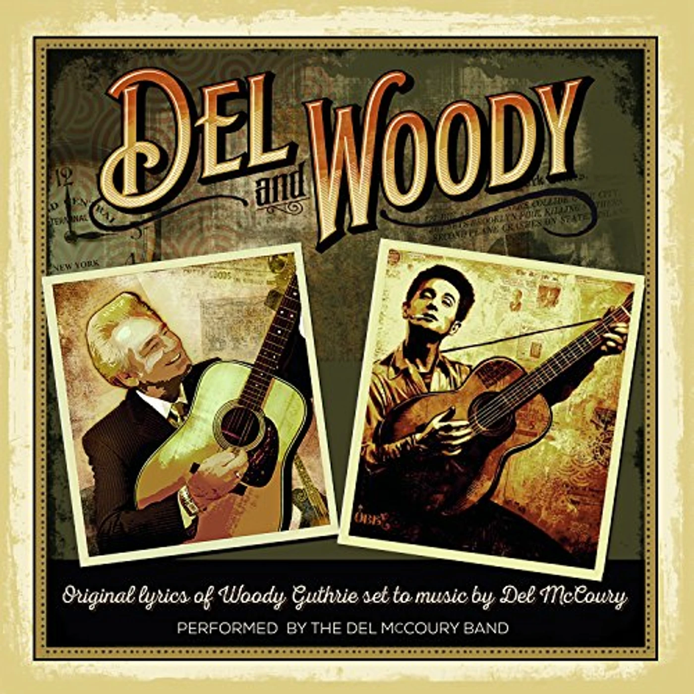 Del McCoury Del And Woody Vinyl Record