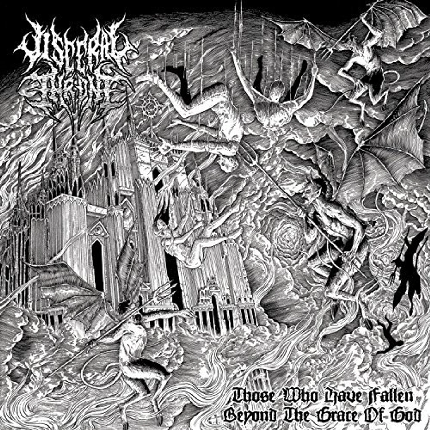 Visceral Throne THOSE WHO HAVE FALLEN BEYOND THE GRACE OF GOD CD