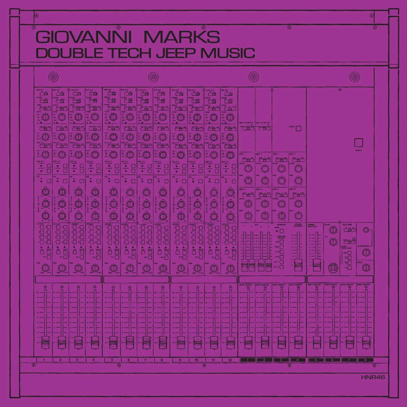 Giovanni Marks Double Tech Jeep Music Vinyl Record