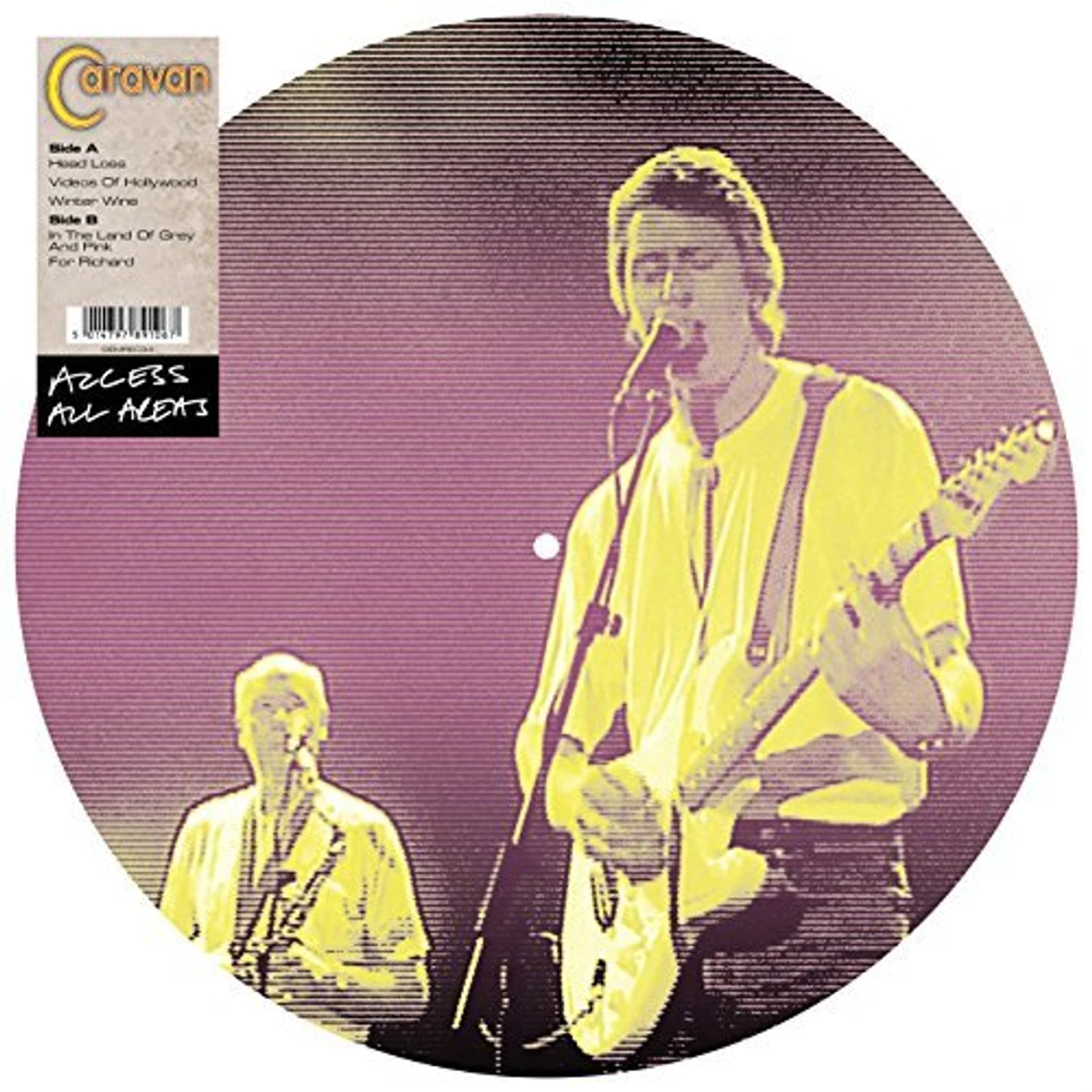 Caravan  ACCESS ALL AREAS (LTD PICDISC) Vinyl Record