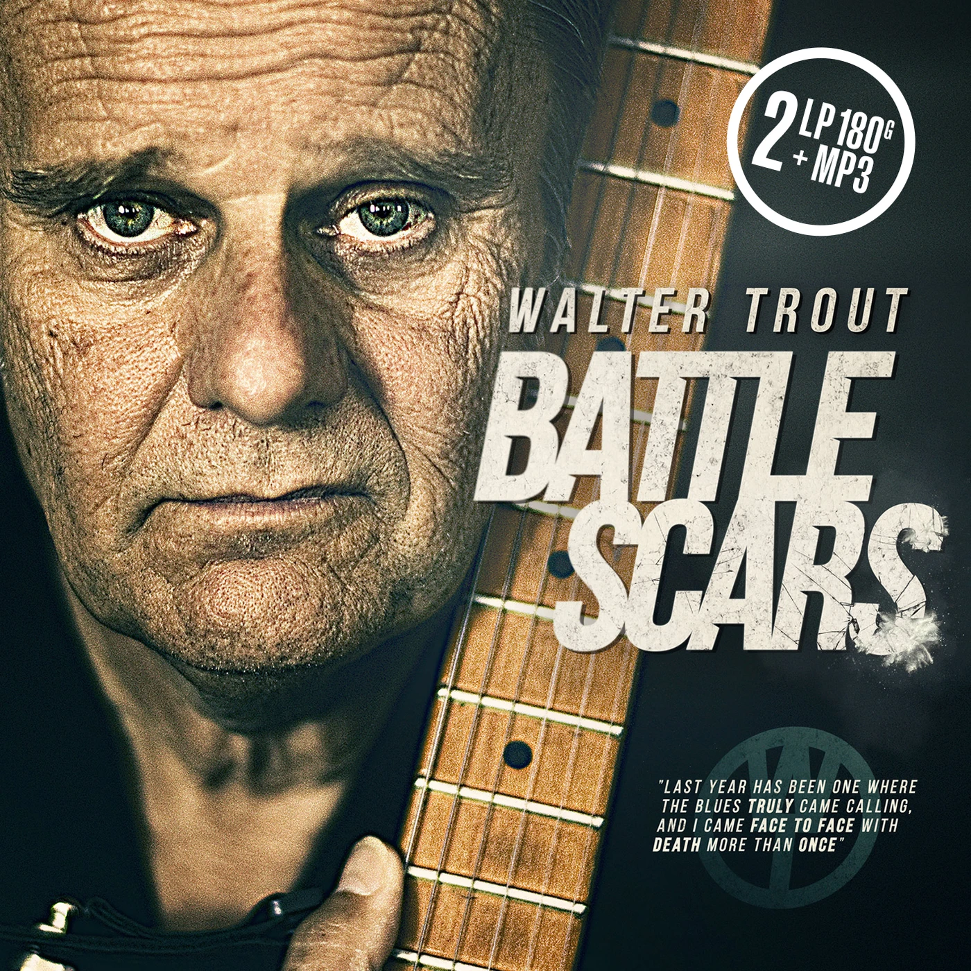 Walter Trout BATTLE SCARS Vinyl Record - UK Release