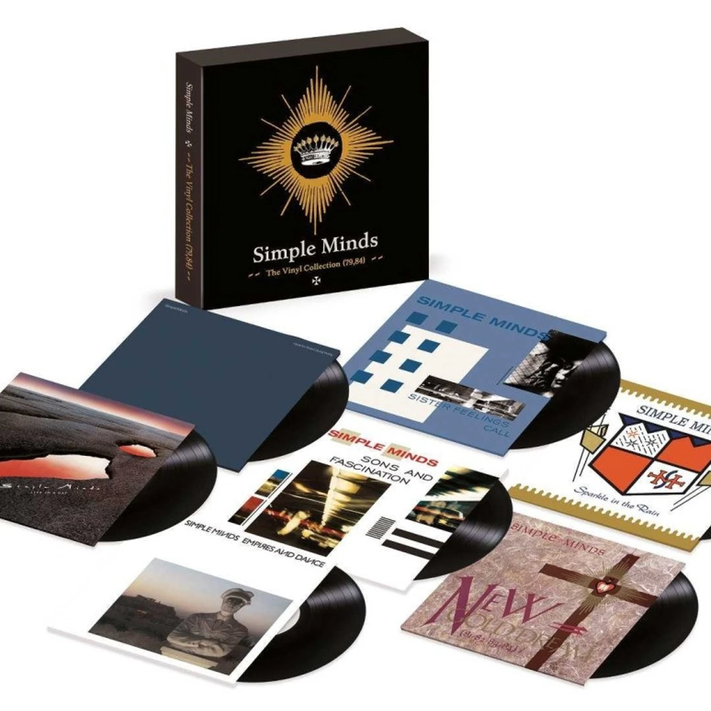 Simple Minds VINYL COLLECTION 1979-1985 Vinyl Record - UK Release
