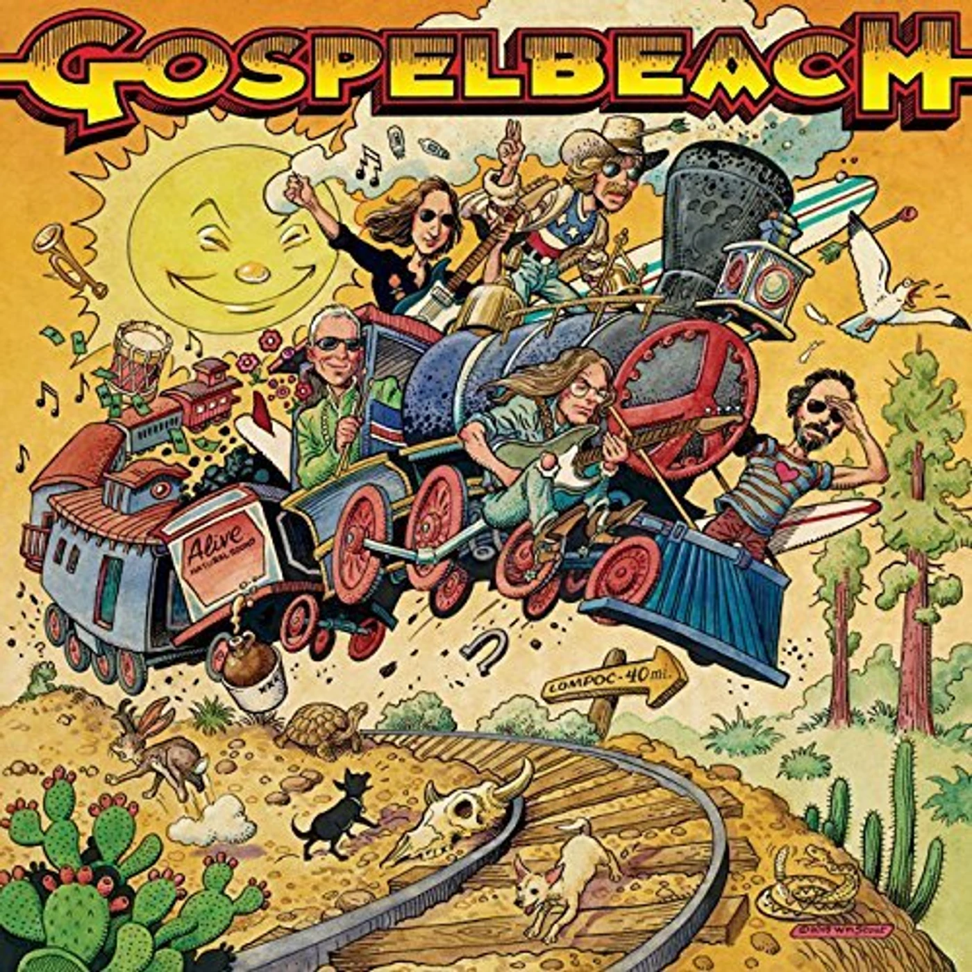 GospelbeacH Pacific Surf Line Vinyl Record
