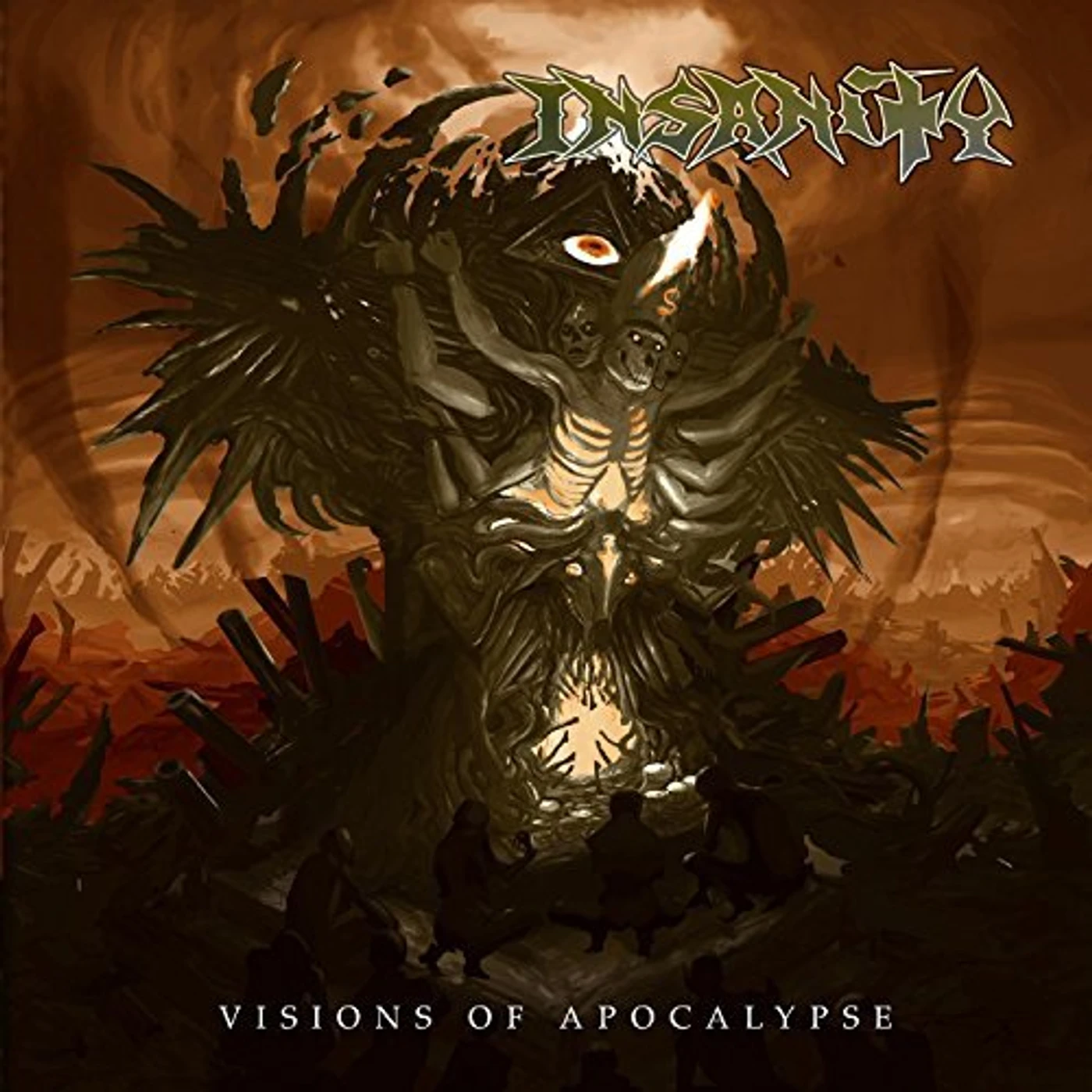 Insanity VISIONS OF APOCALYPSE CD