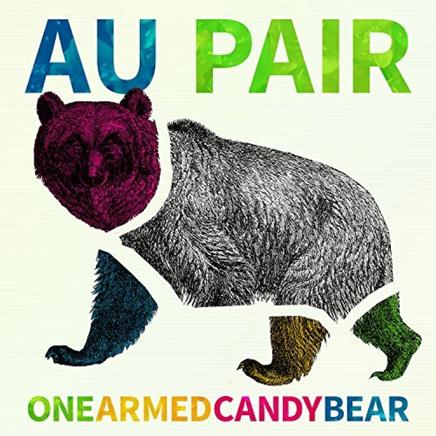 Au Pair ONE-ARMED CANDY BEAR Vinyl Record