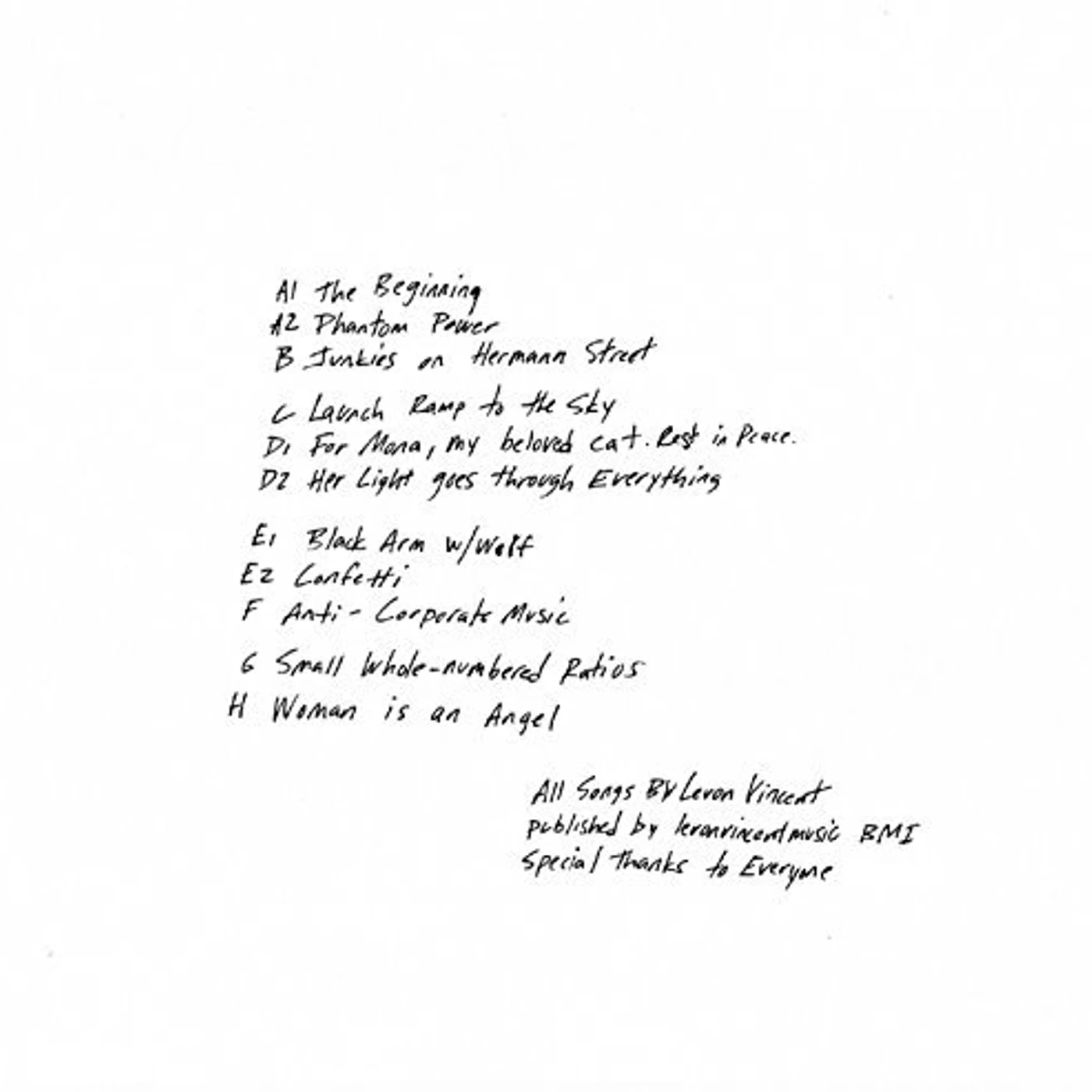 LEVON VINCENT CD