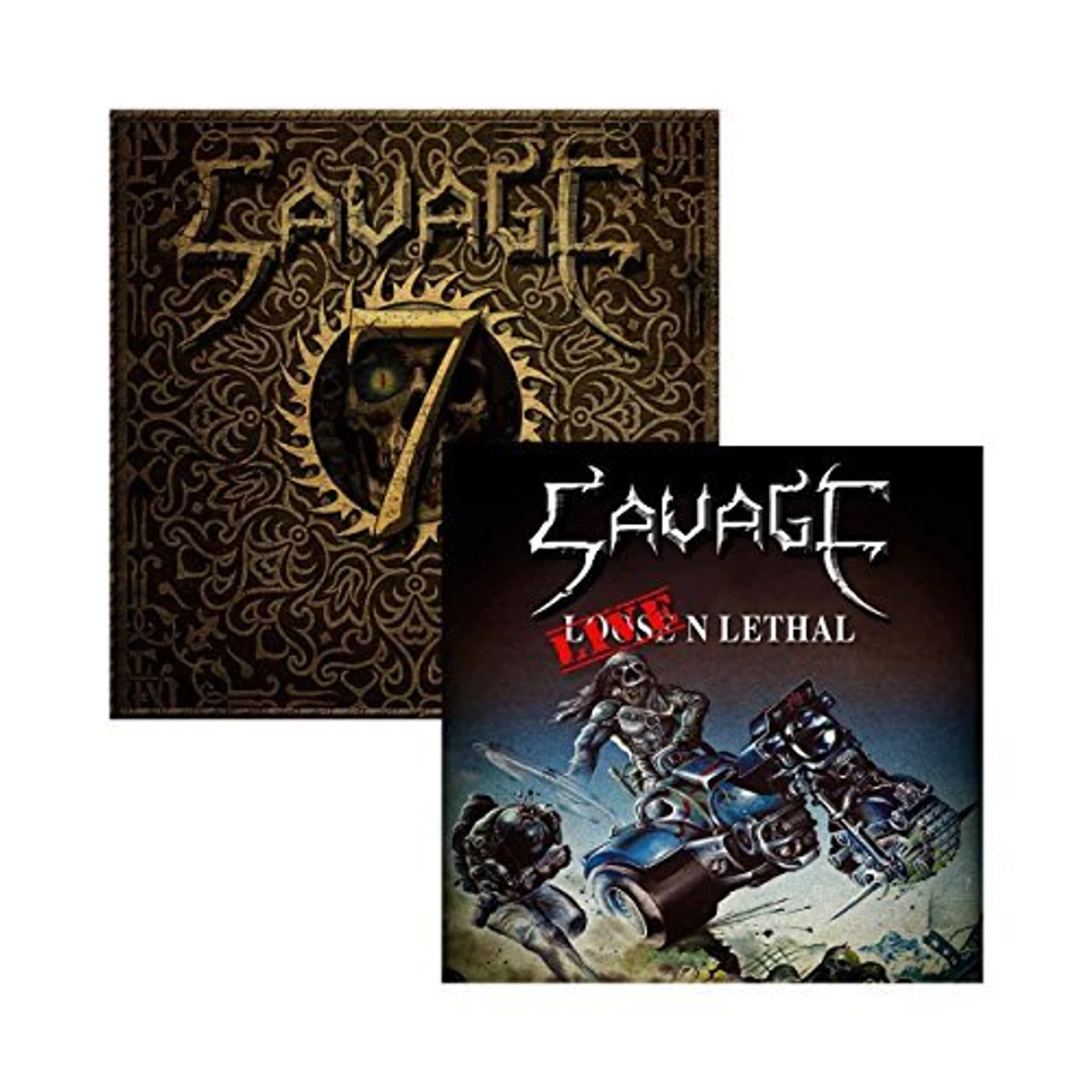 Savage LIVE N LETHAL / SEVEN CD