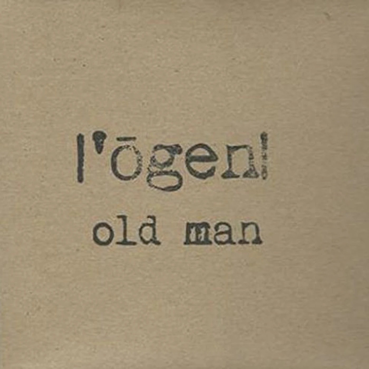 Matt Holubowski OGEN, OLD MAN CD