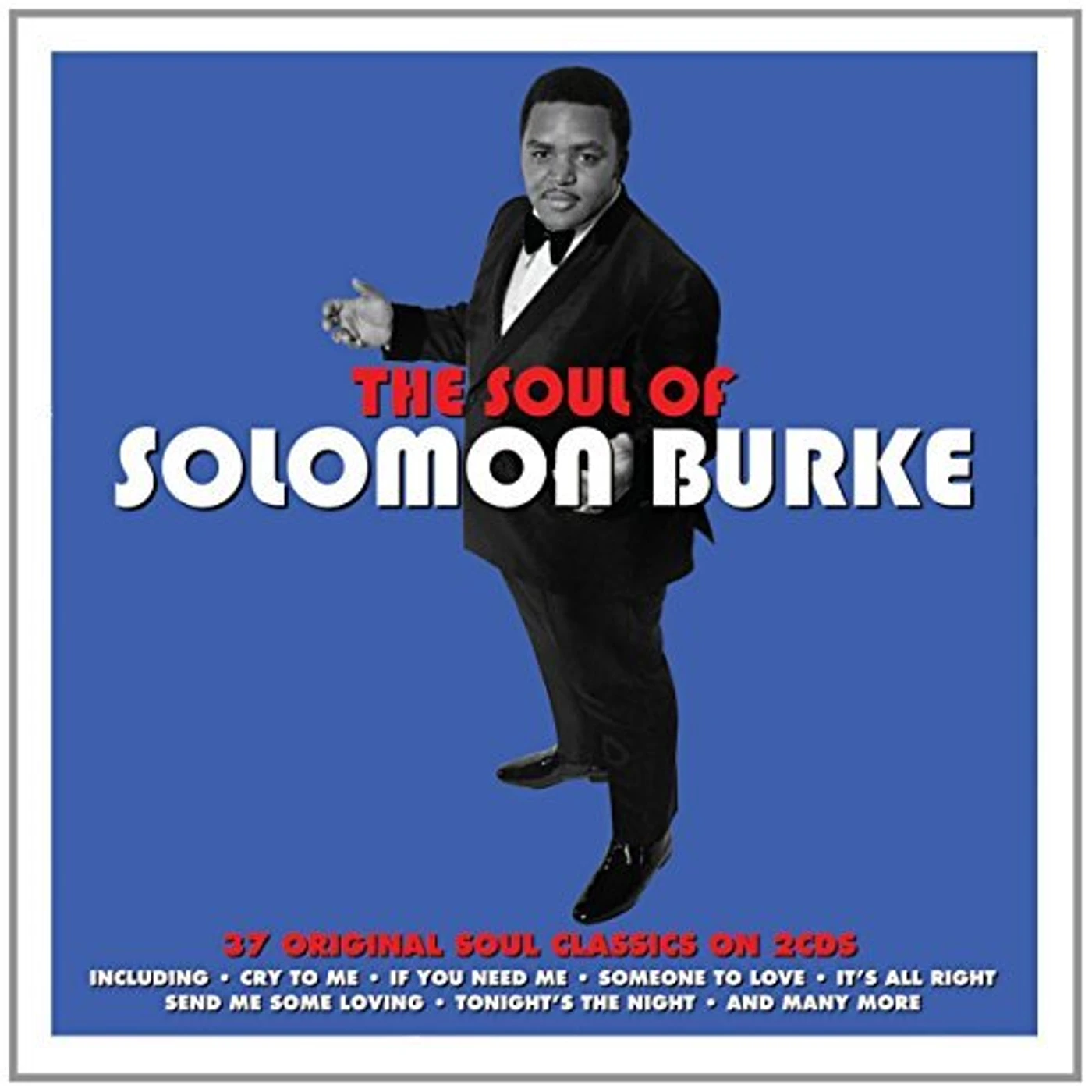 Solomon Burke SOUL OF CD