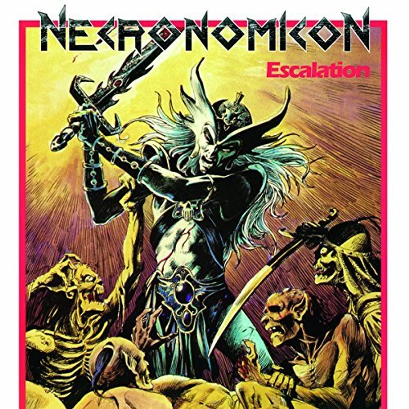 Necronomicon ESCALATION Vinyl Record - Portugal Release