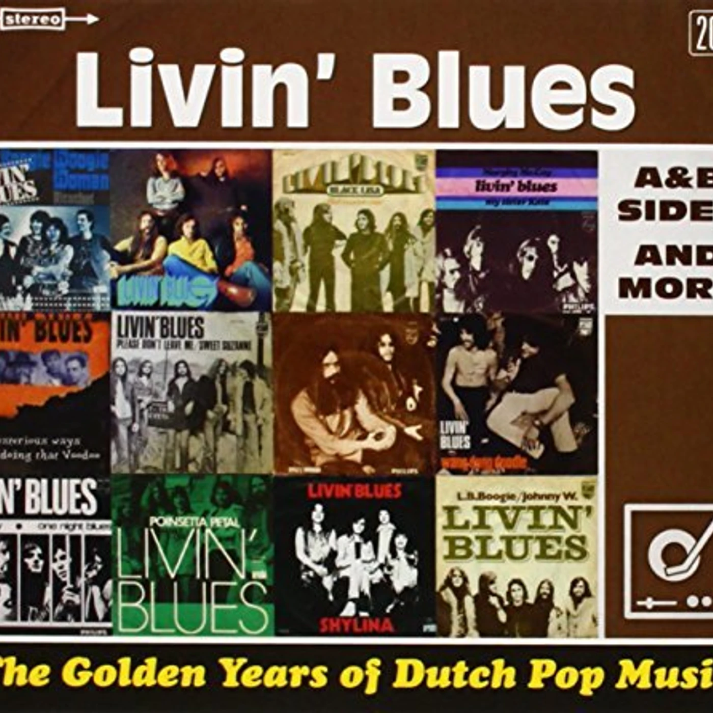 Livin' Blues GOLDEN YEARS OF DUTCH POP MUSIC CD