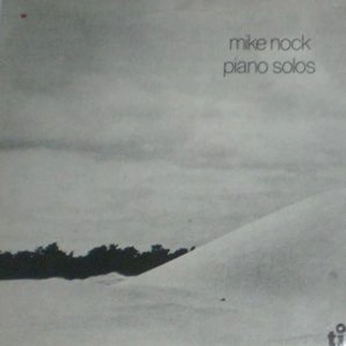 Mike Nock PIANO SOLOS: LIMITED CD