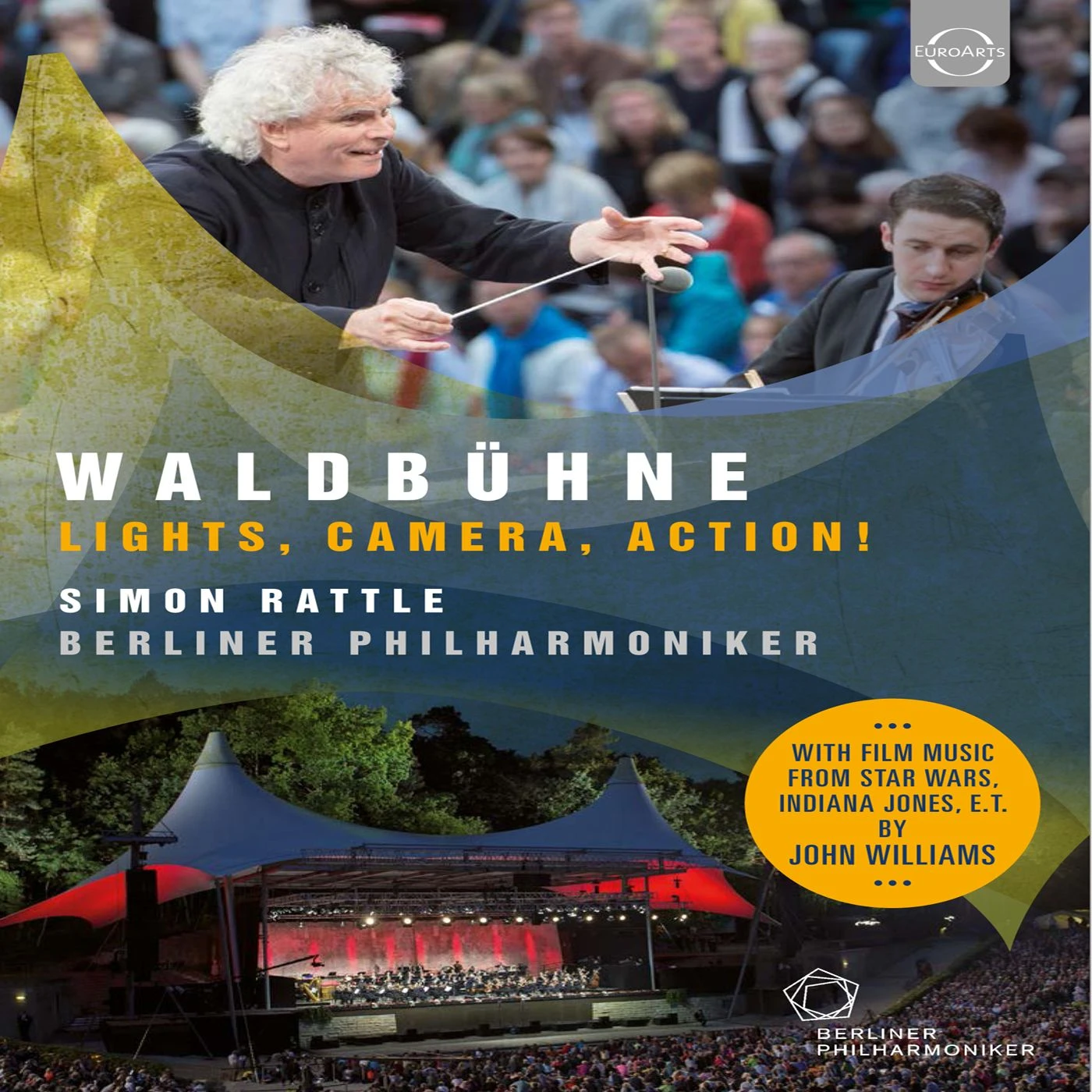 Simon Rattle BERLINER PHILHARMONIKER - WALDBUHNE 2015 FROM BERL DVD