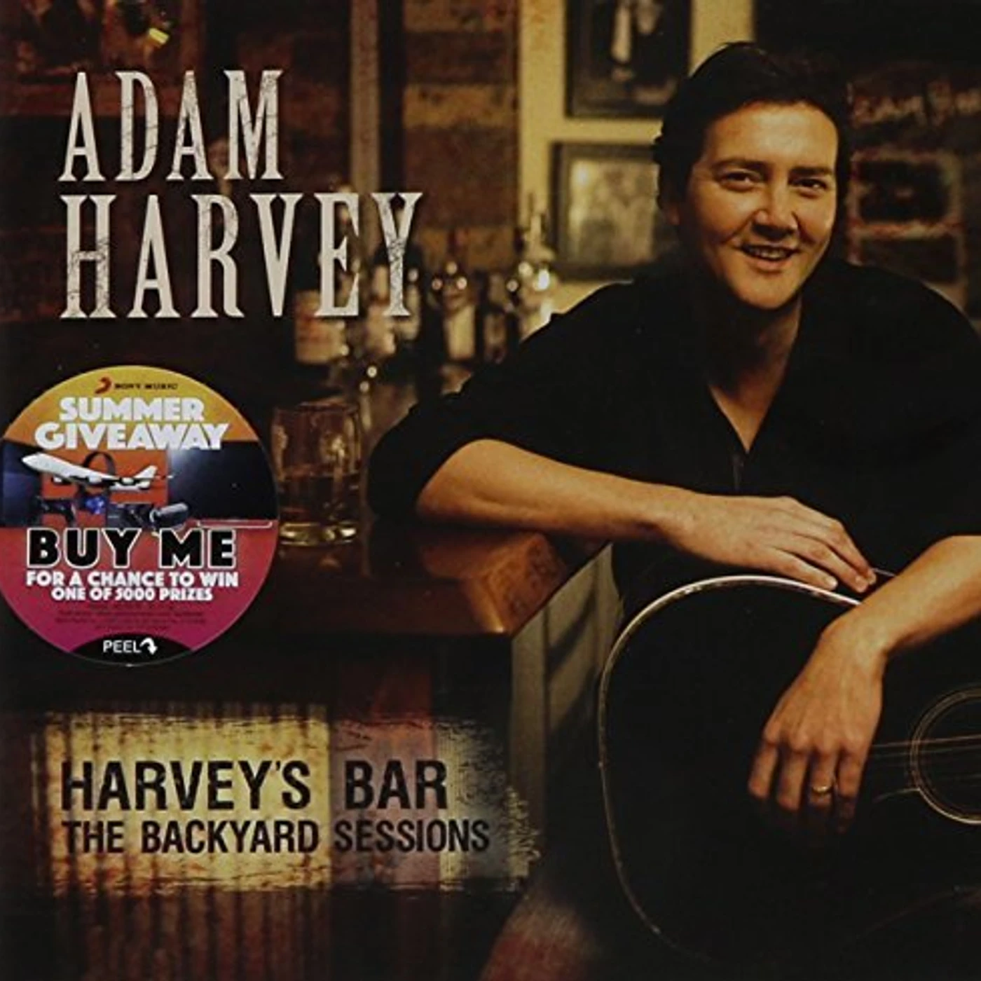 Adam Harvey HARVEY'S BAR: BACKYARD SESSIONS CD