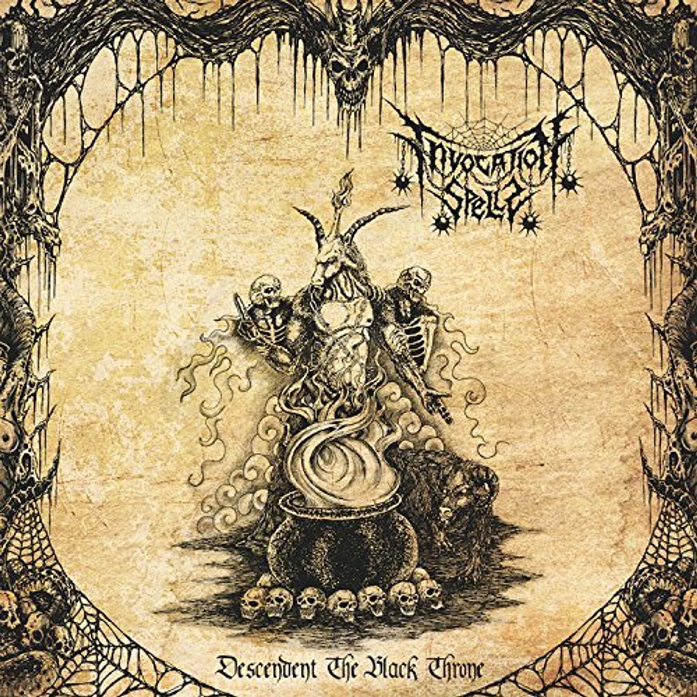 Invocation Spells Descendent the Black Throne Vinyl Record