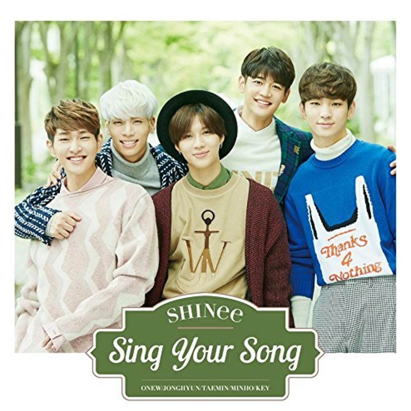 SHINee SING YOUR SONG CD