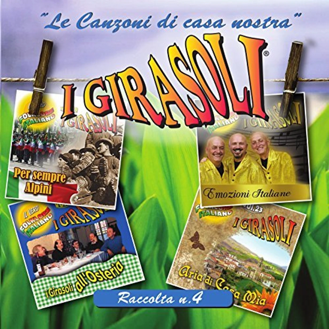 Girasoli LE CANZONI DI CASA NOSTRA - RACCOLTA N. 4 CD