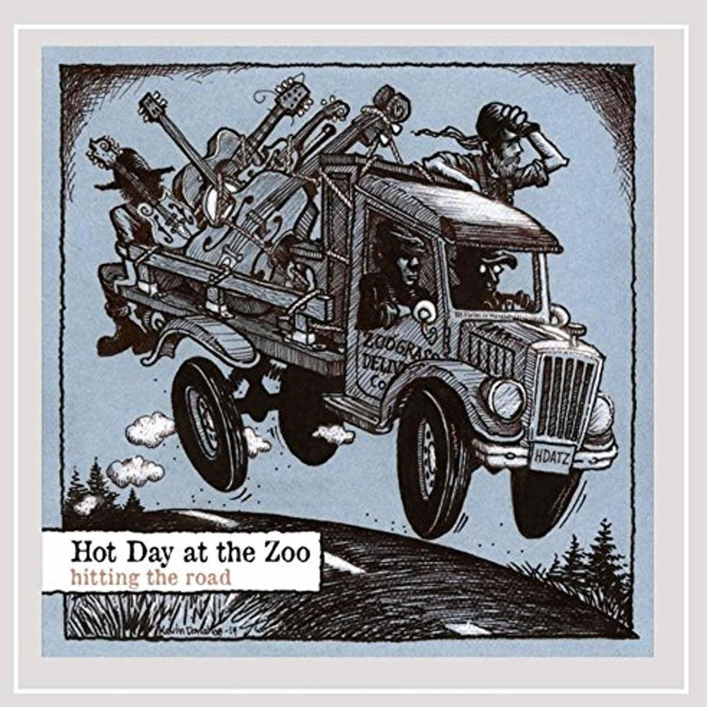 Hot Day at the Zoo HITTING THE ROAD CD