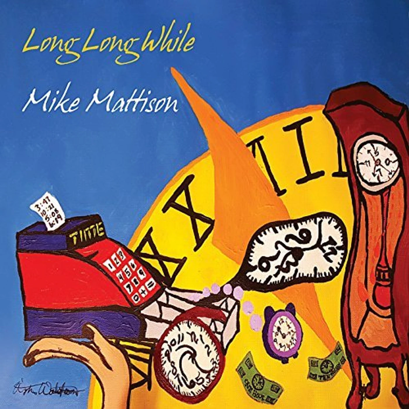 Mike Mattison LONG LONG WHILE CD